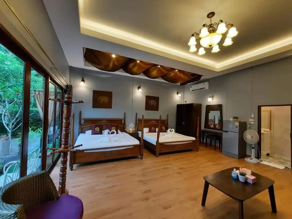 Bed in Amantra homestay & village