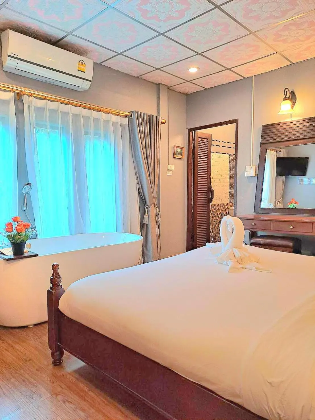 Bed in Amantra homestay & village