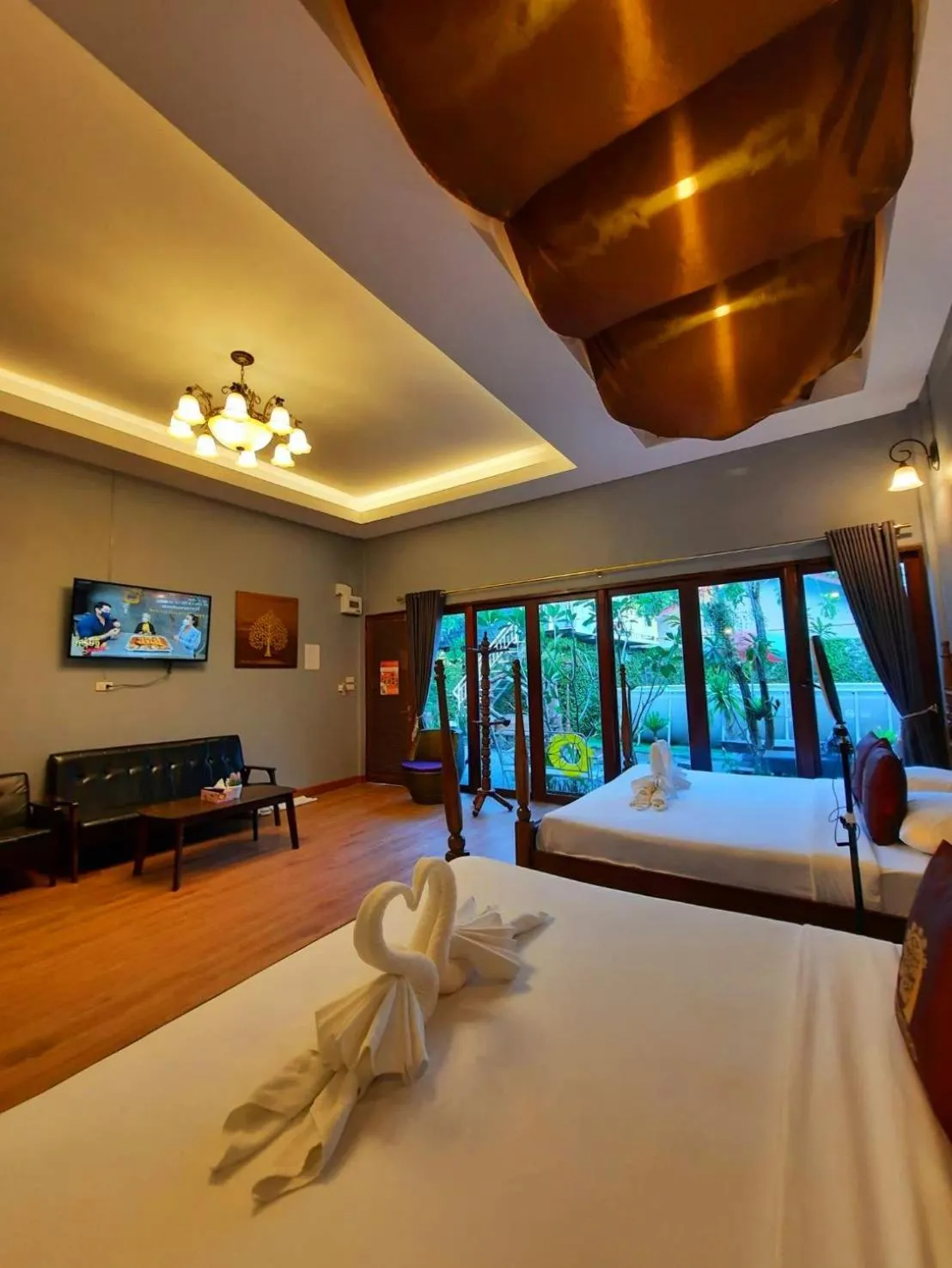 Bed in Amantra homestay & village