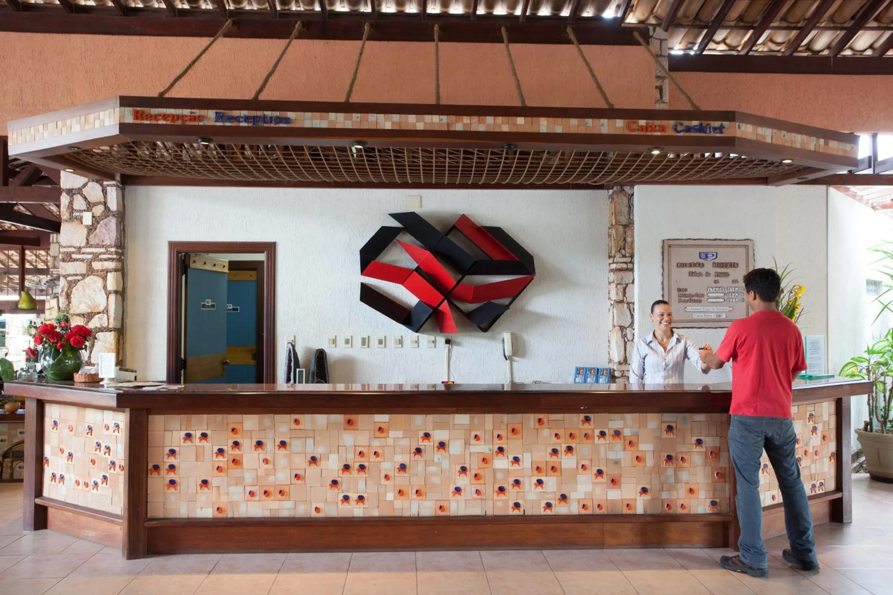 Lobby or reception in Portal Lençóis