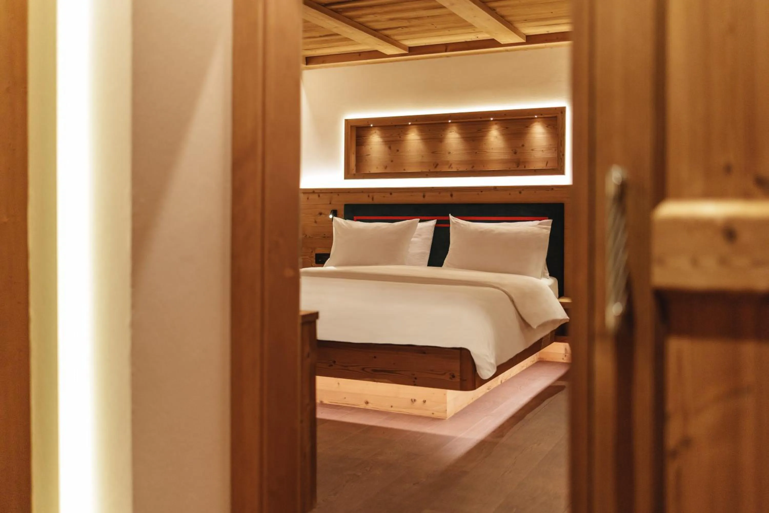 Bed in Hotel Fil Da Mont