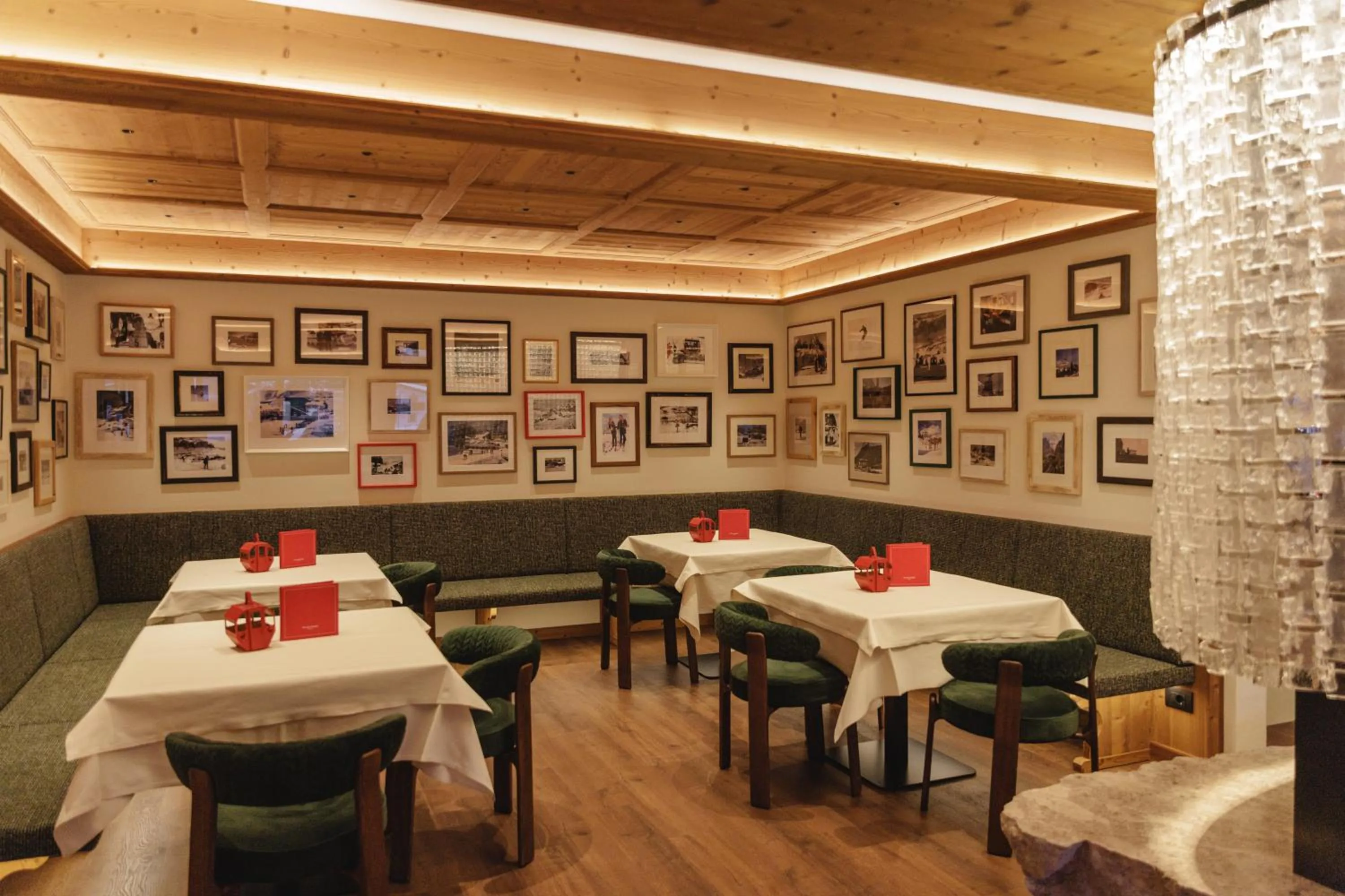 Seating area in Hotel Fil Da Mont