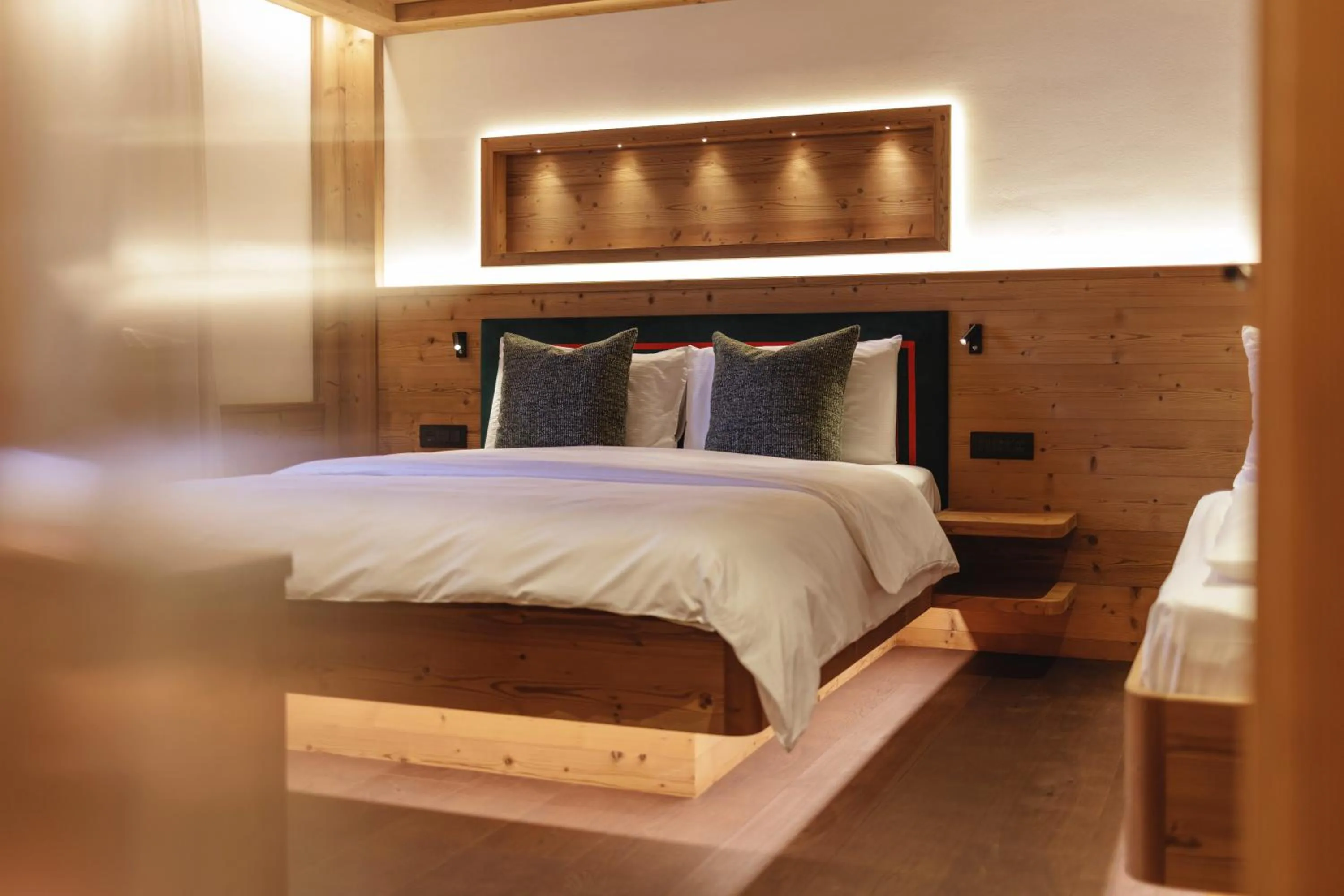 Bed in Hotel Fil Da Mont