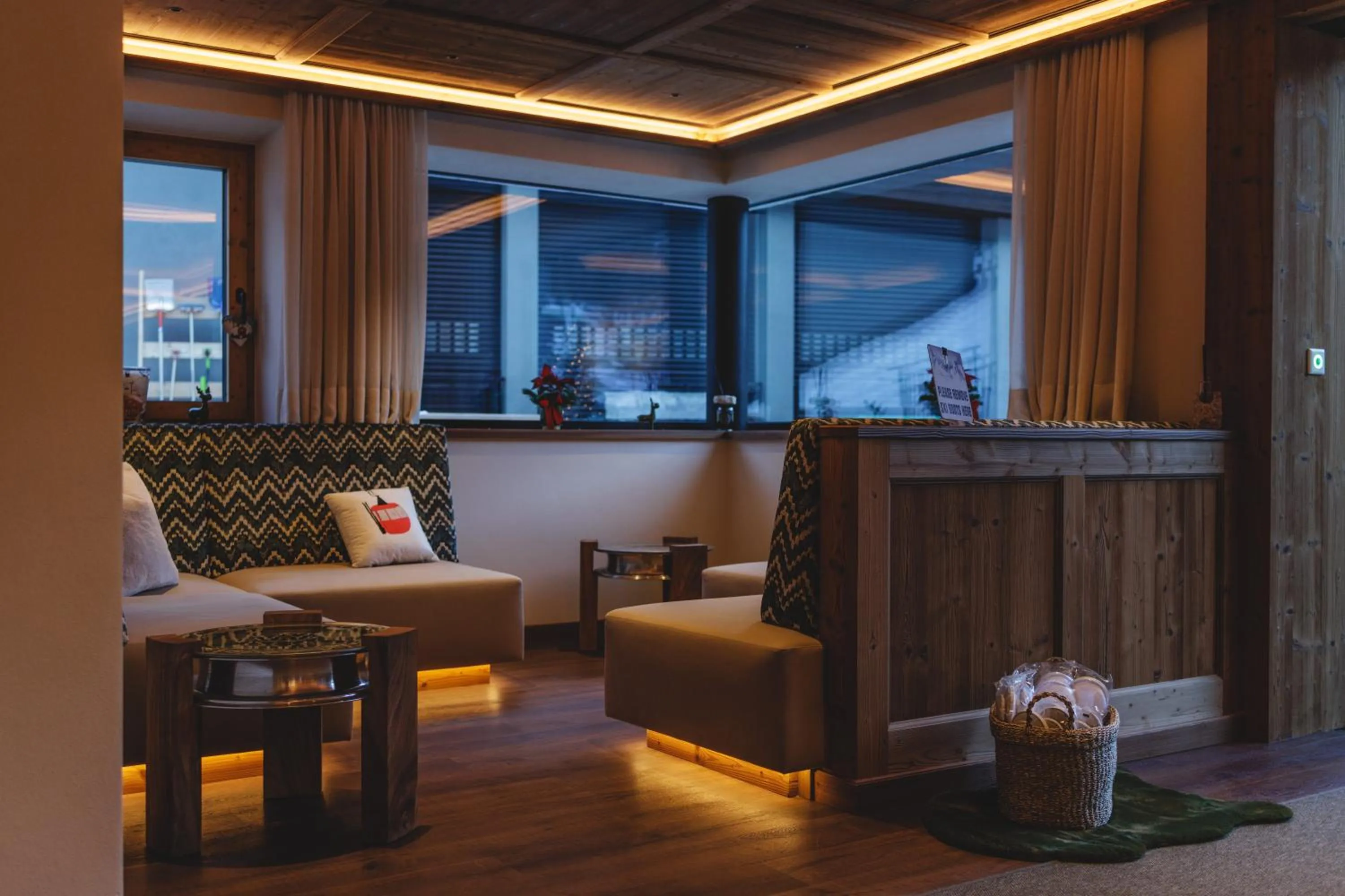 Lounge or bar in Hotel Fil Da Mont