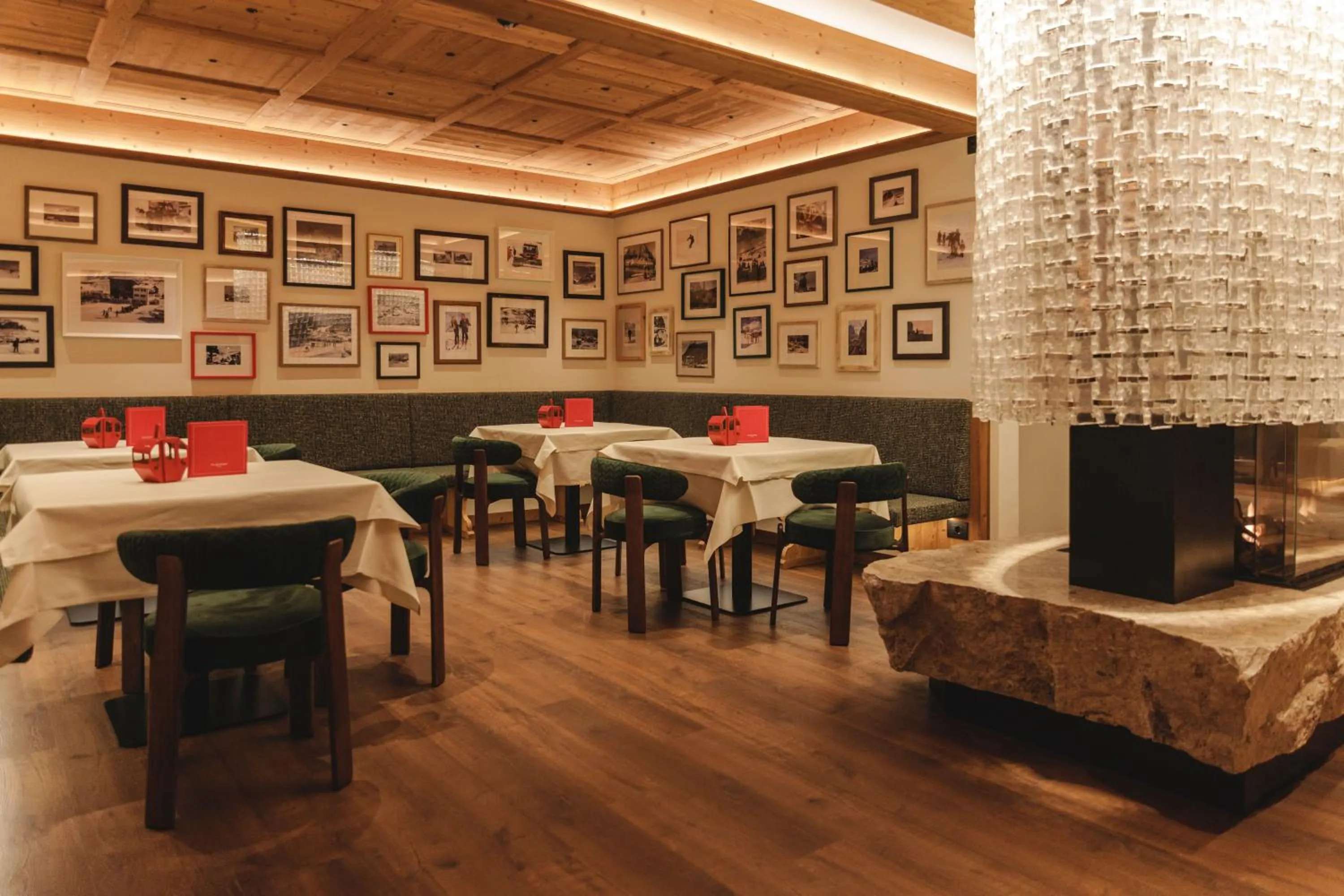 Seating area in Hotel Fil Da Mont