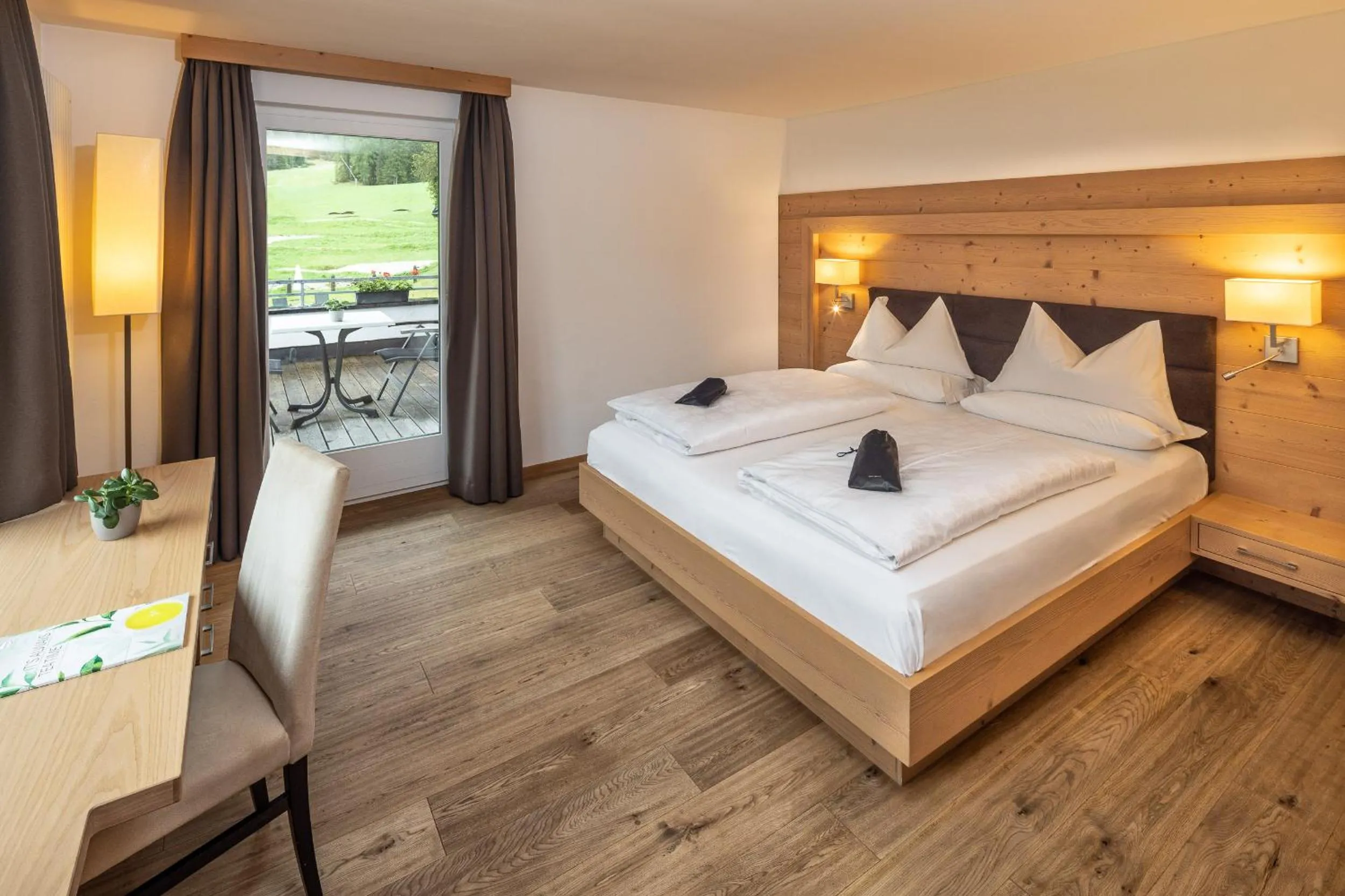 Bed in Hotel Fil Da Mont