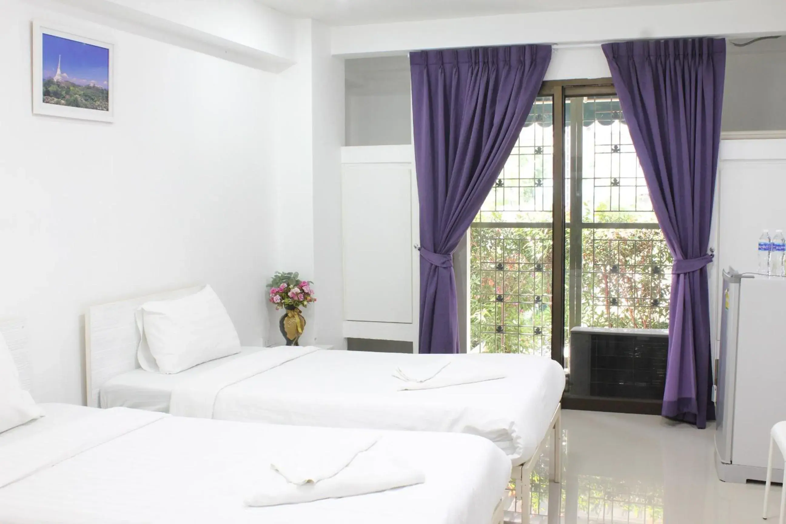 Twin Room with Balcony in Thanyachatra Boutique Twin Room with Balcony in Thanyachatra Boutique