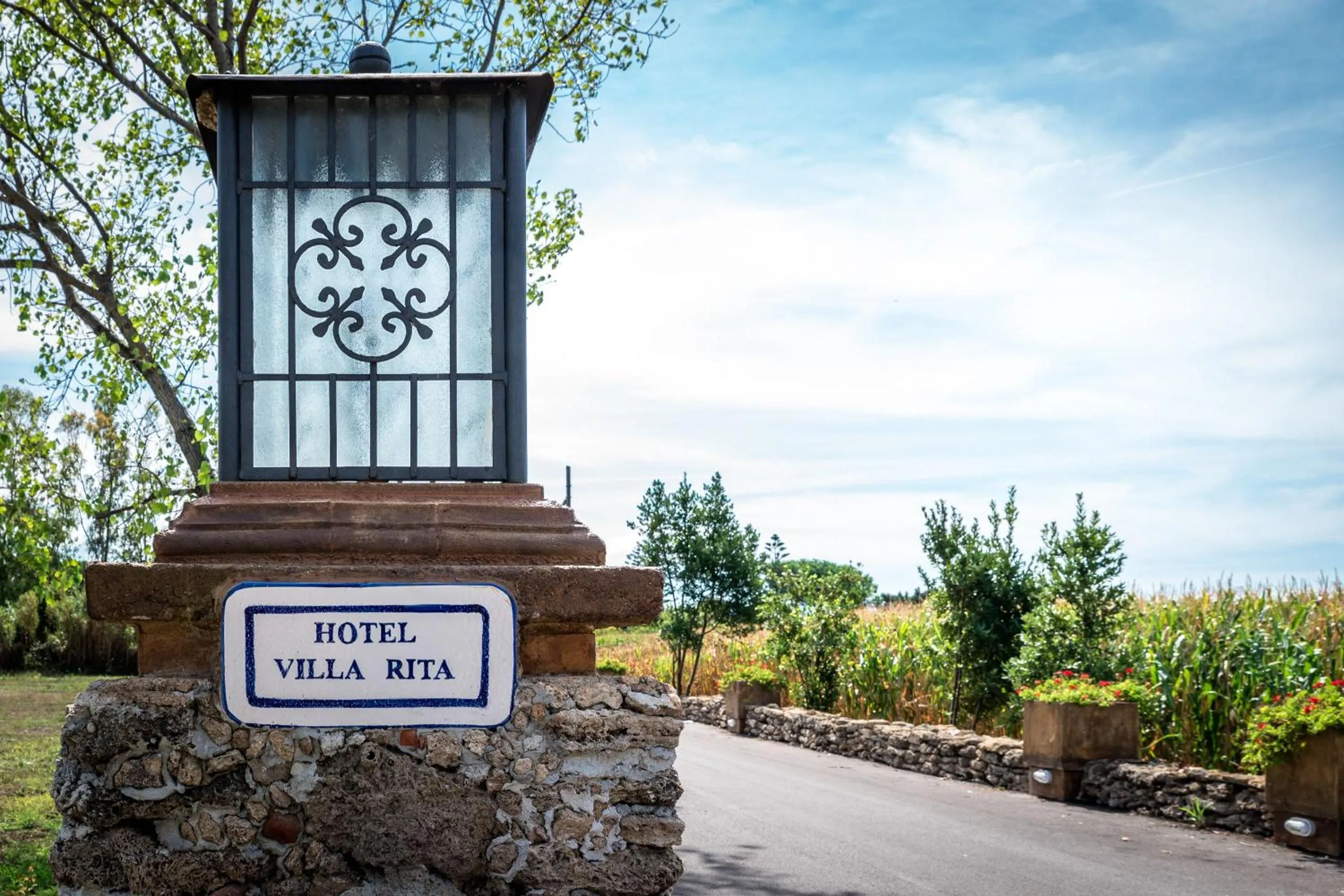 Property building in Hotel Villa Rita