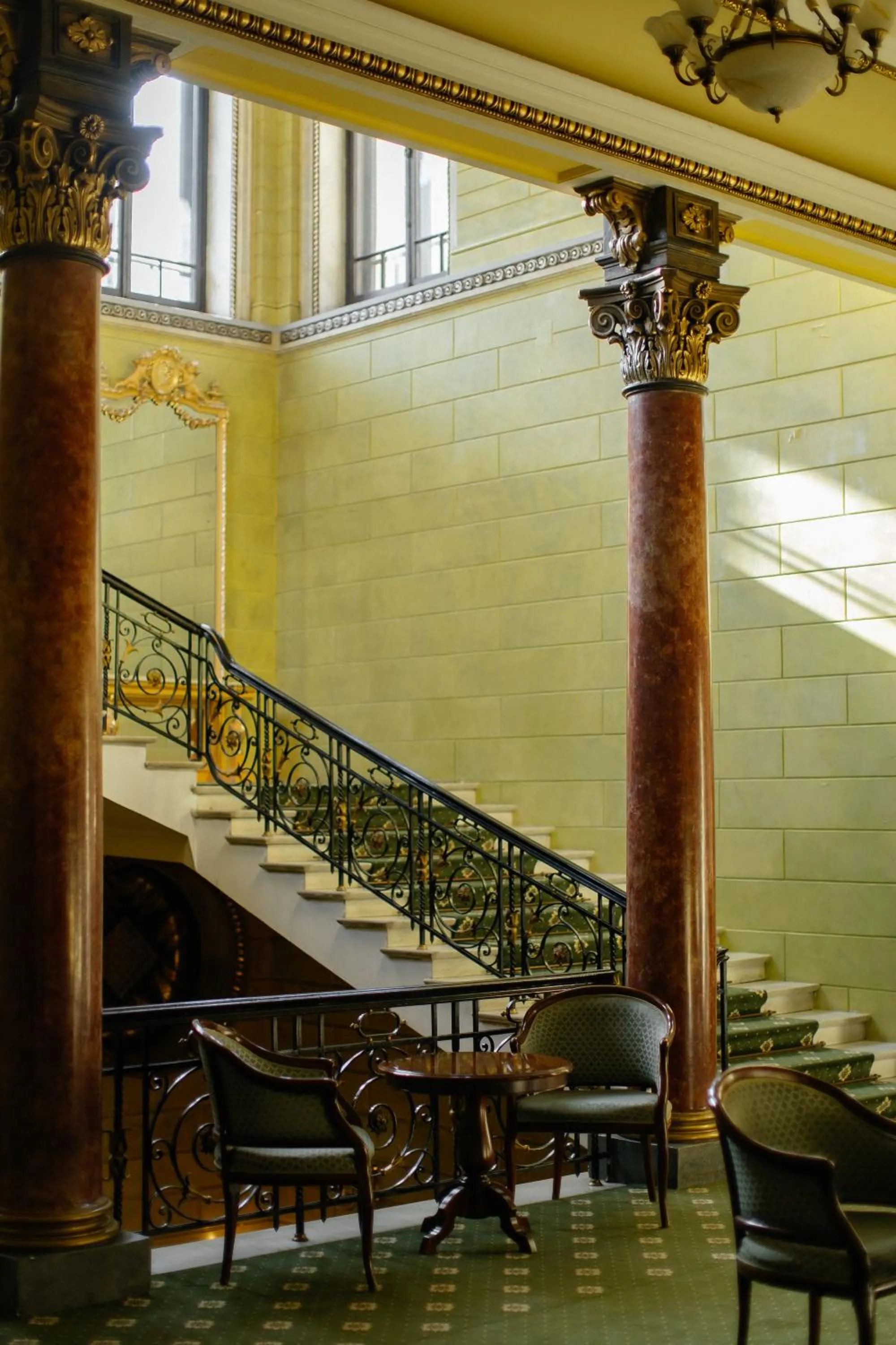 Decorative detail in Londonska SPA Hotel