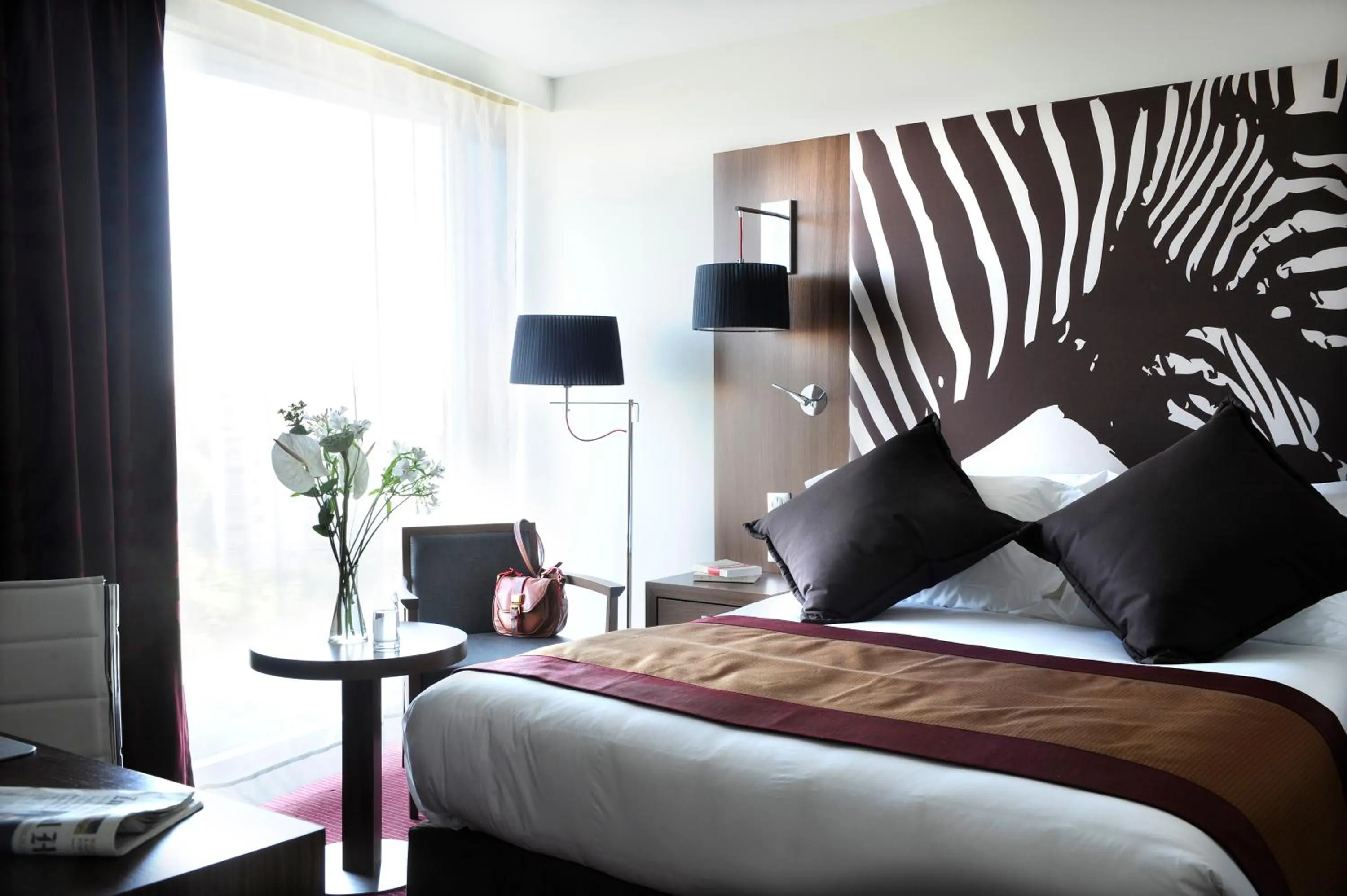 Bed in Radisson Blu Hotel, Montpellier