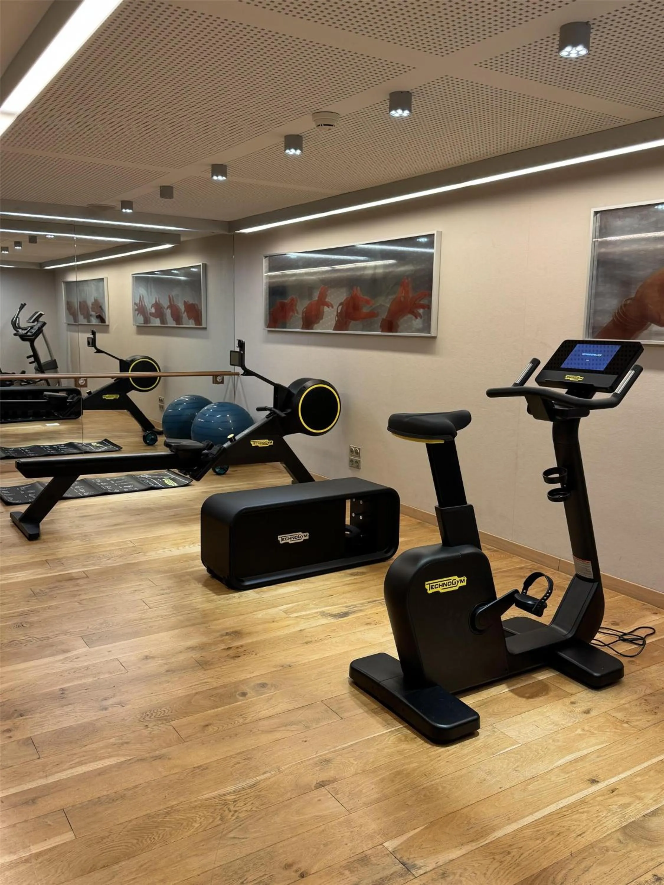 Fitness centre/facilities in Radisson Blu Hotel, Montpellier
