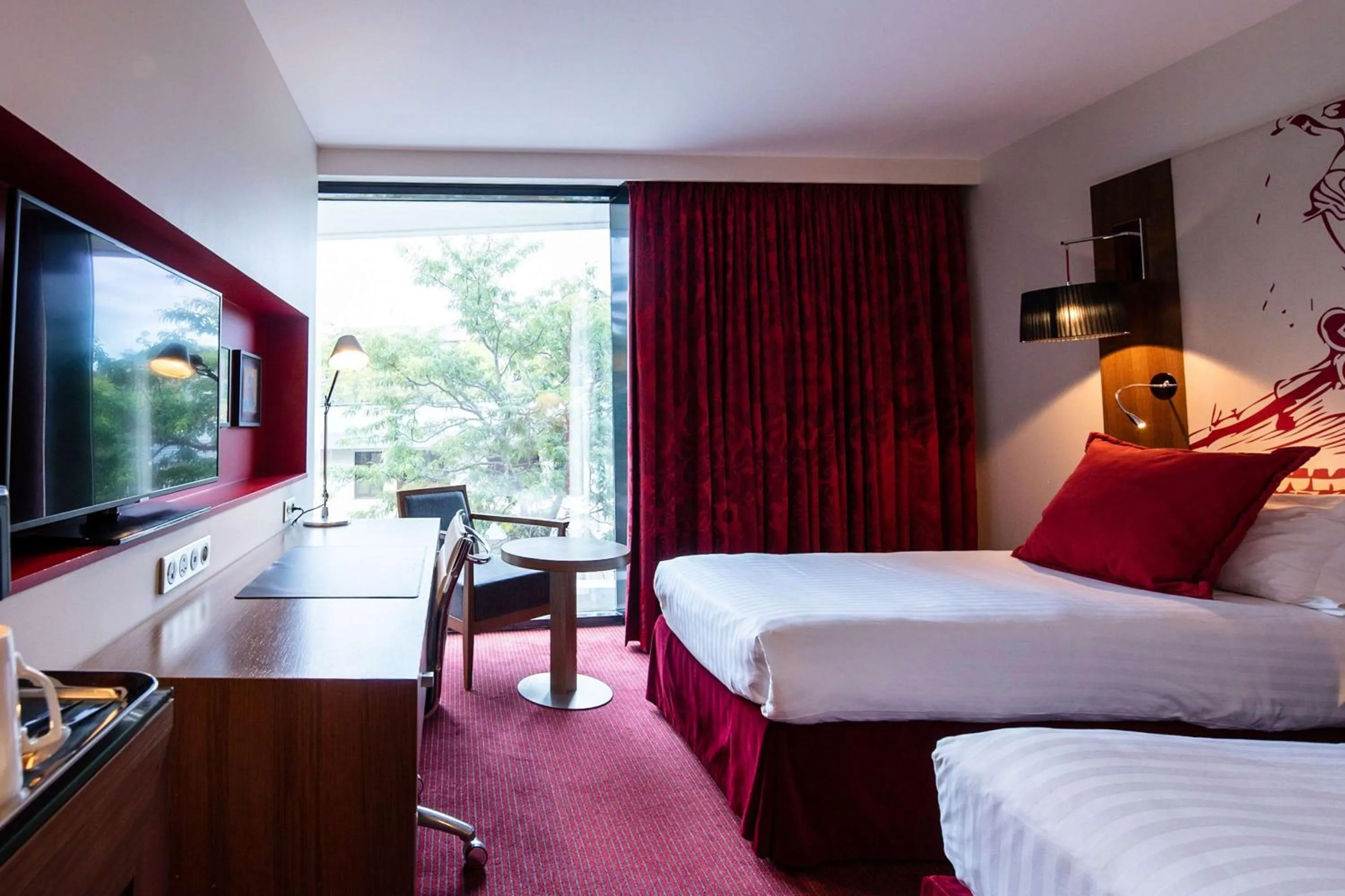 Bedroom in Radisson Blu Hotel, Montpellier