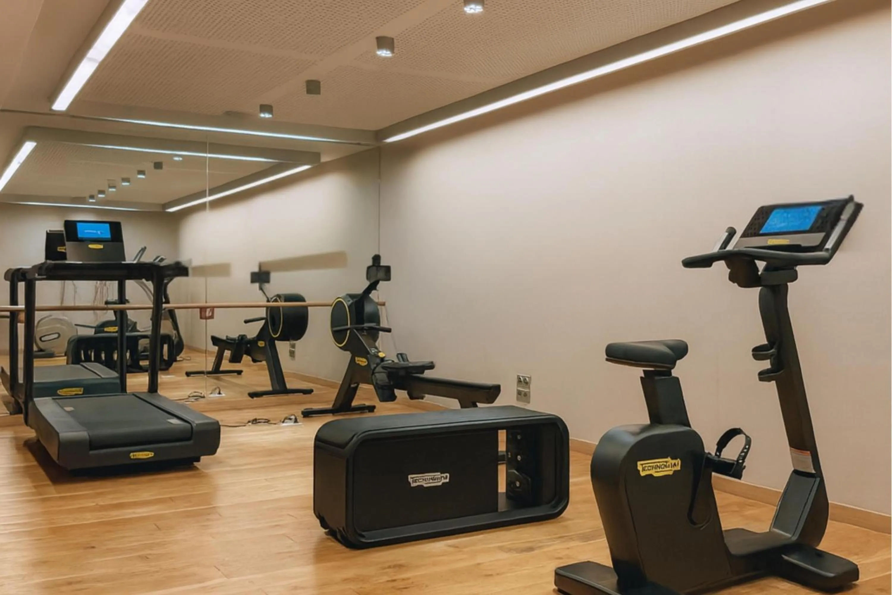 Fitness centre/facilities in Radisson Blu Hotel, Montpellier