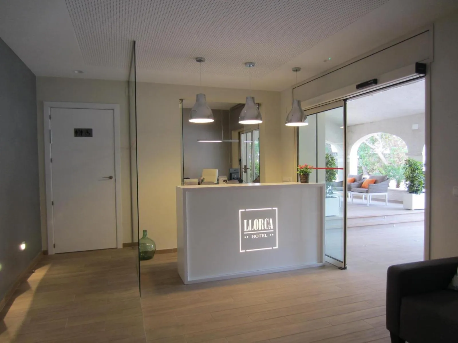 Lobby or reception in Hotel Llorca