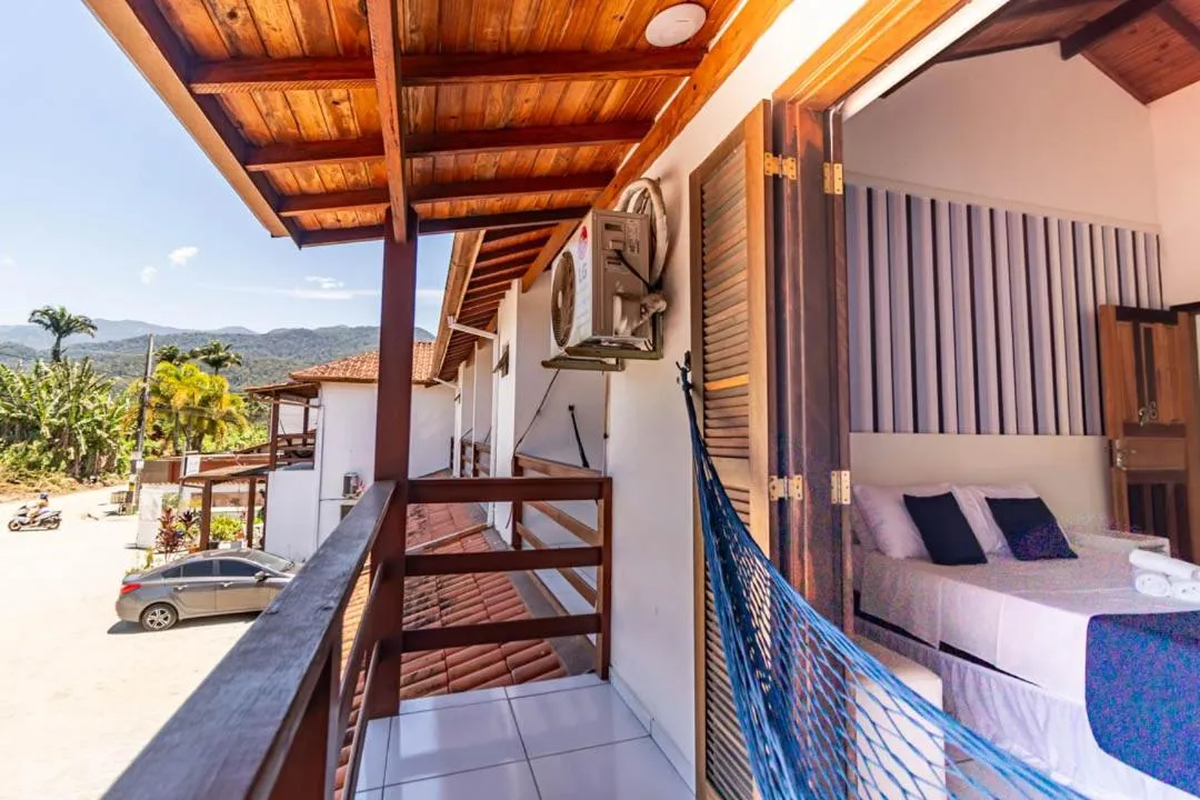 Bed in Pousada Mar Azul