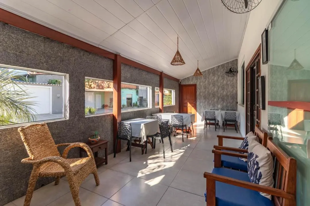 Buffet breakfast in Pousada Mar Azul