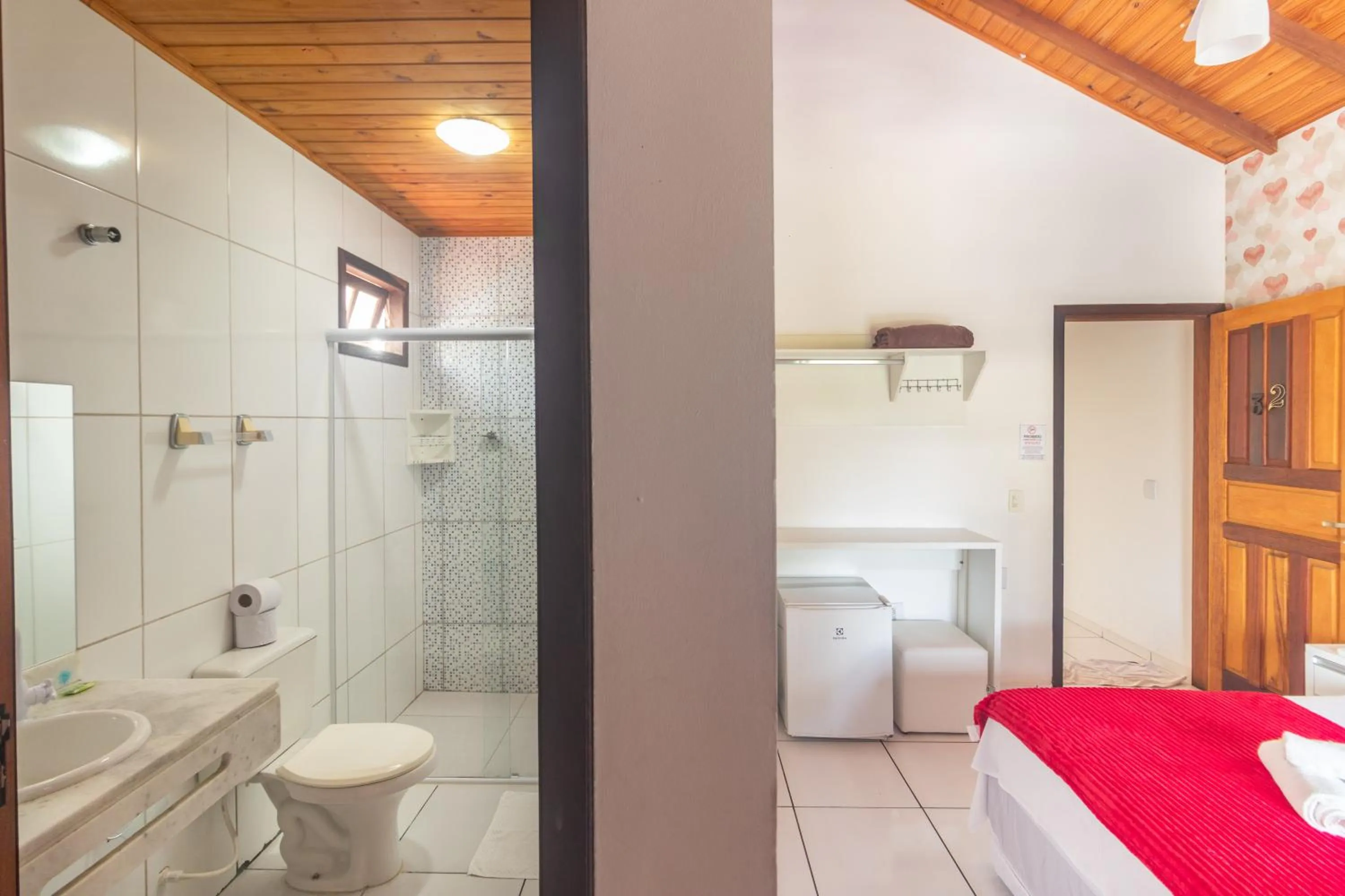 Photo of the whole room in Pousada Mar Azul