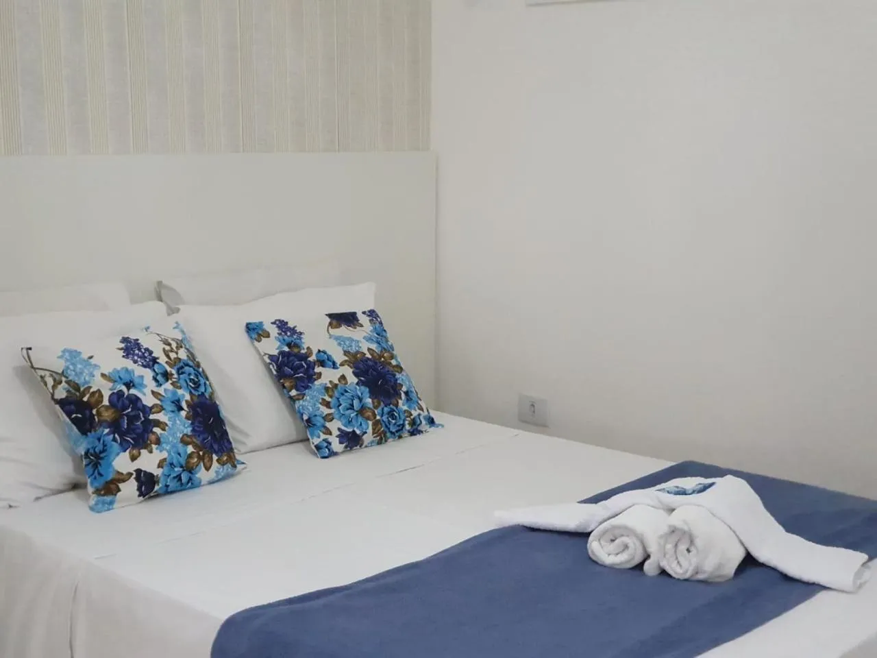 Bed in Pousada Mar Azul