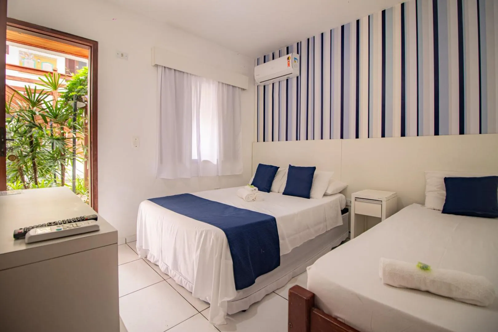 Bed in Pousada Mar Azul