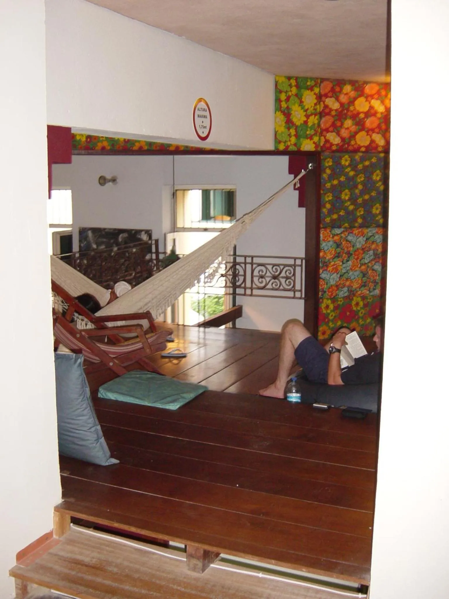 Balcony/Terrace in Laranjeiras Hostel