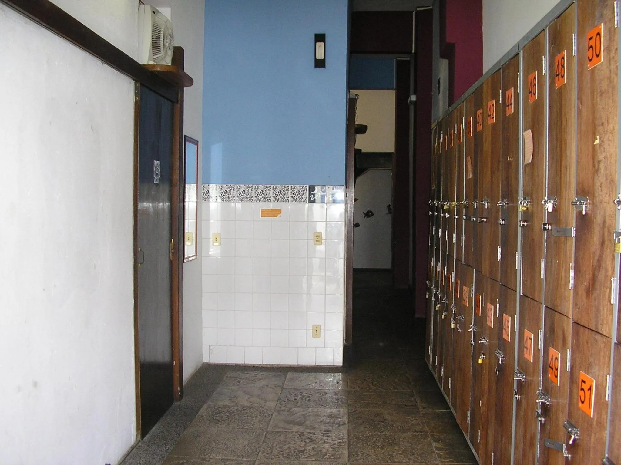 Area and facilities in Laranjeiras Hostel