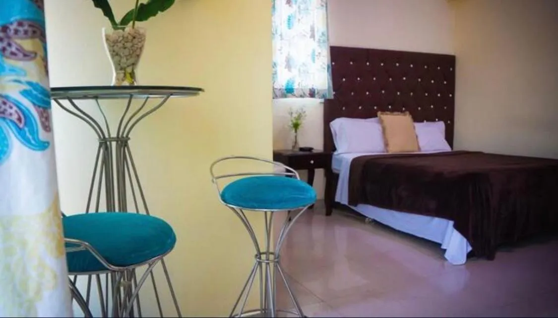 Bed in Hotel Luis V Santo Domingo