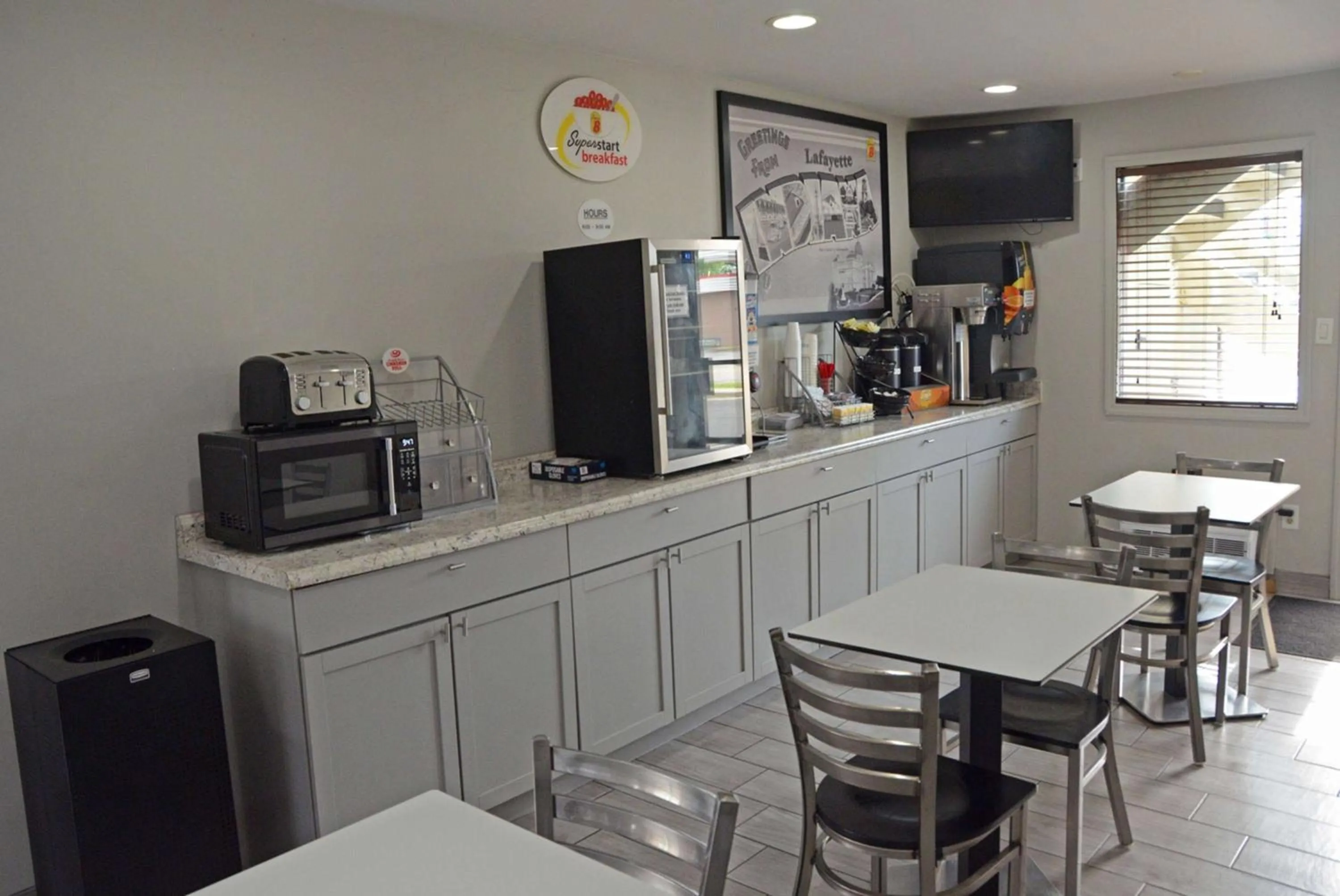 Breakfast in Super 8 by Wyndham Lafayette