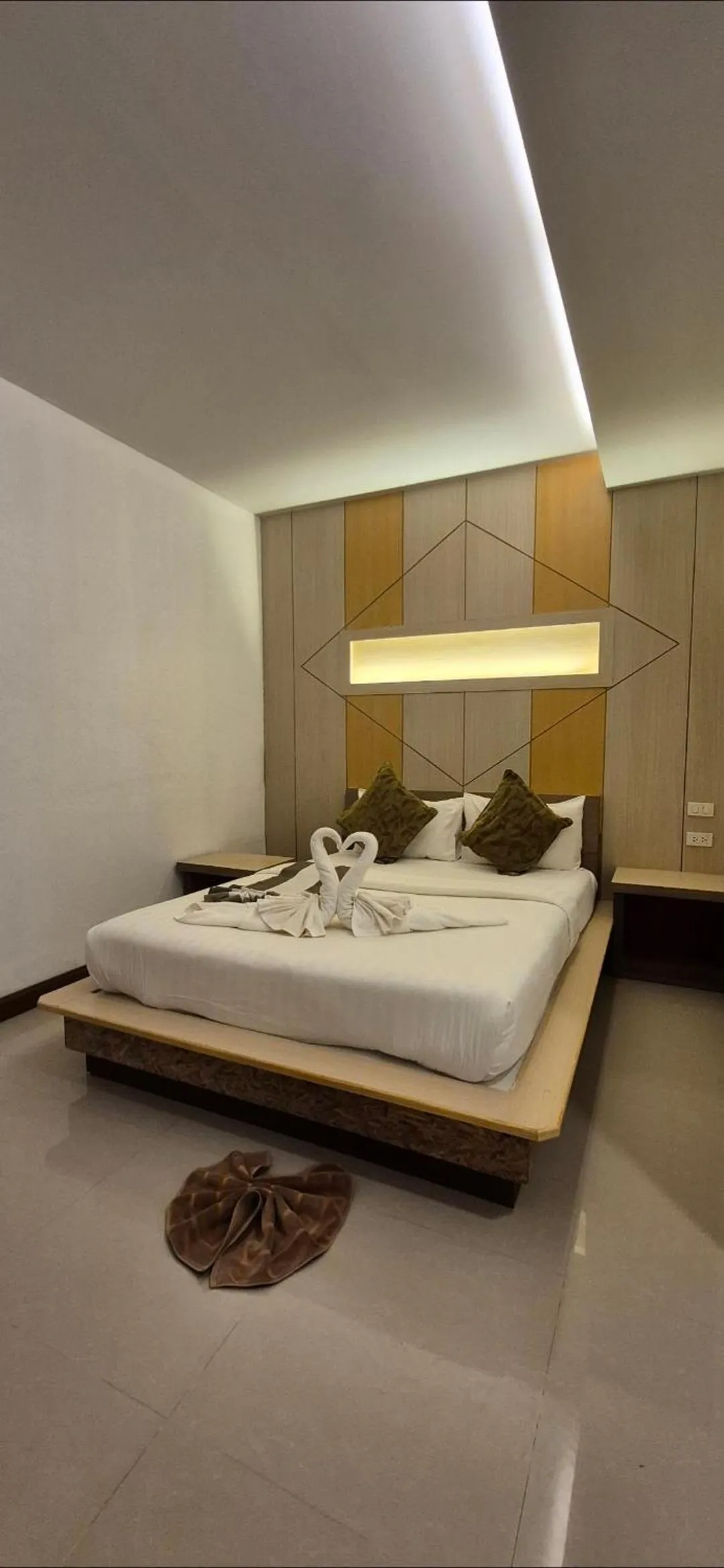 Bed in The Peace Tara House