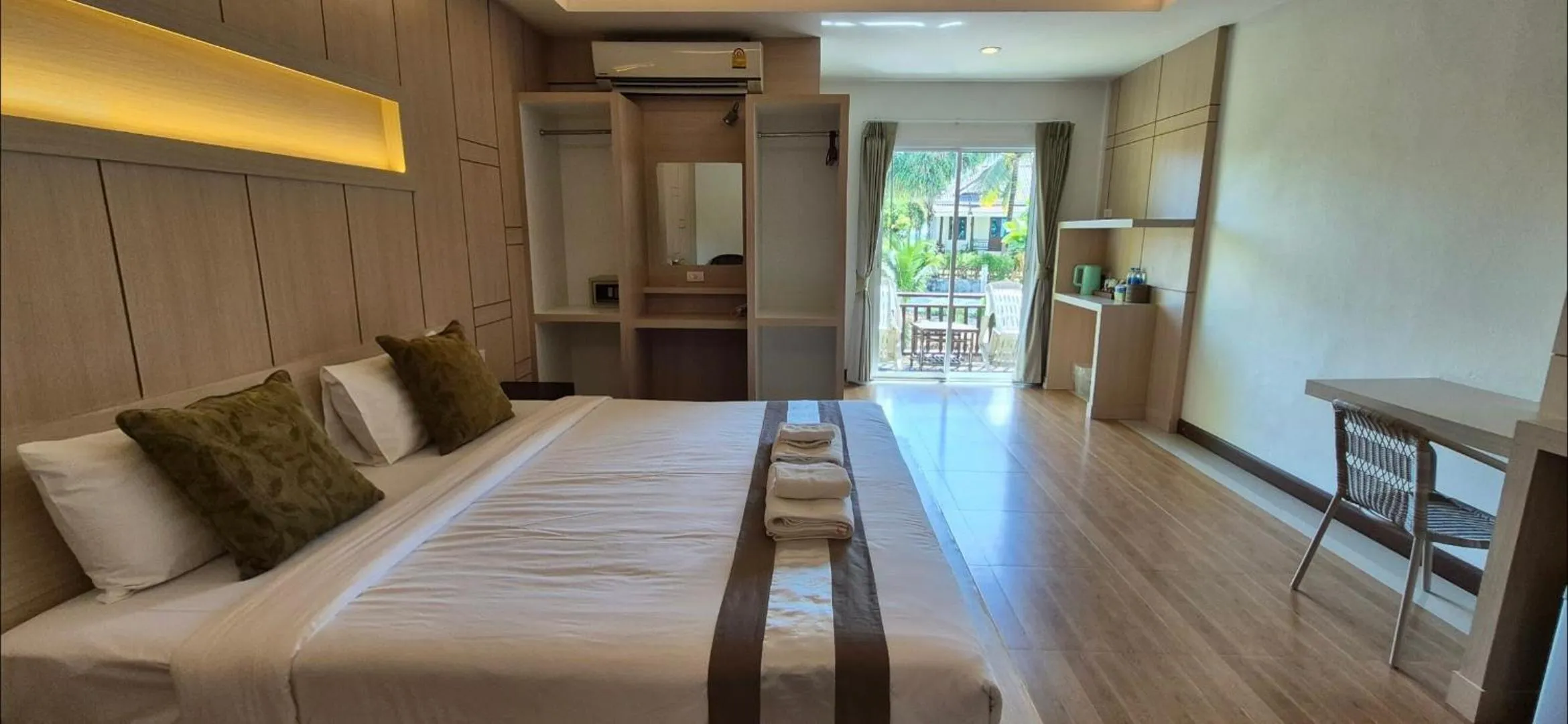 Bed in The Peace Tara House