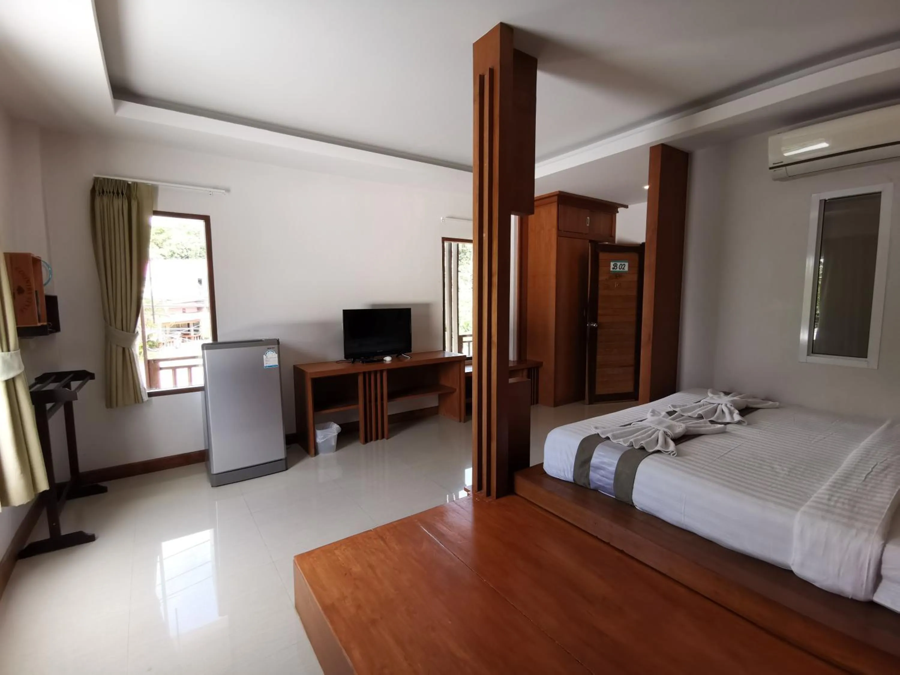 Bed in The Peace Tara House