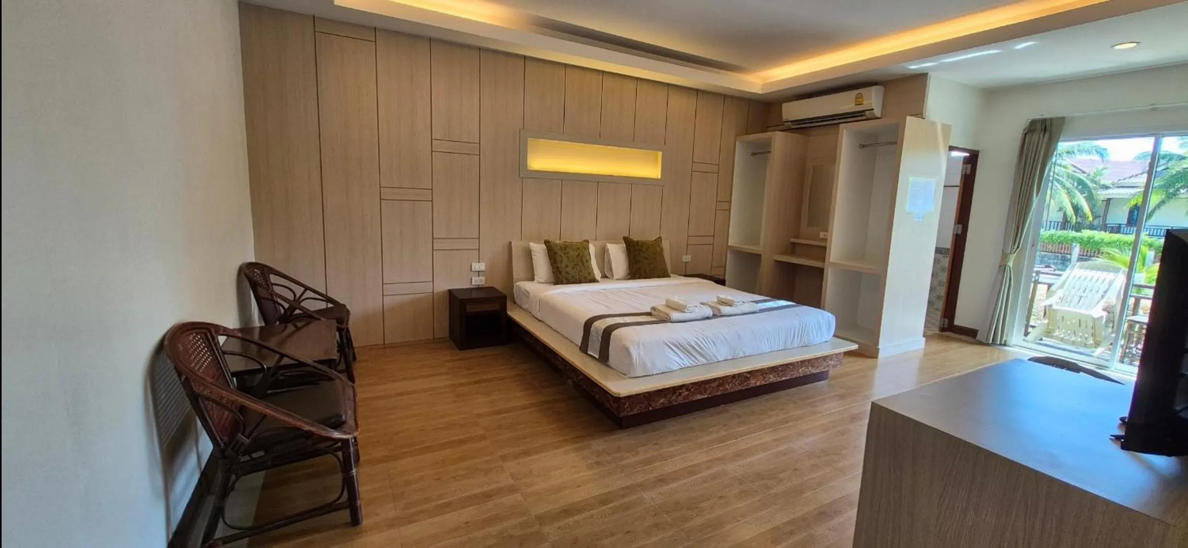 Bed in The Peace Tara House