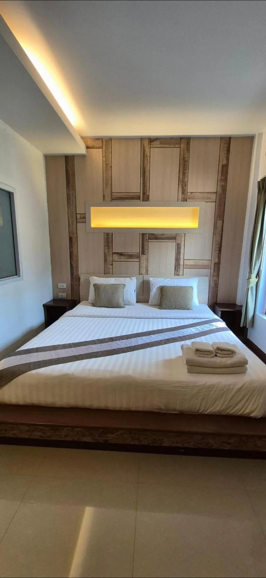 Bed in The Peace Tara House