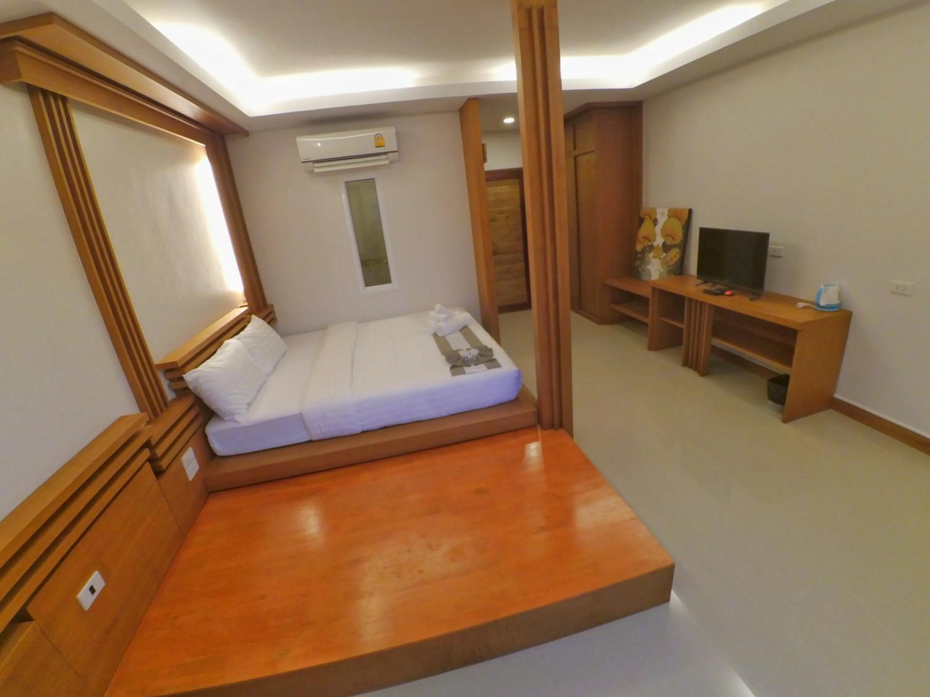 Bed in The Peace Tara House