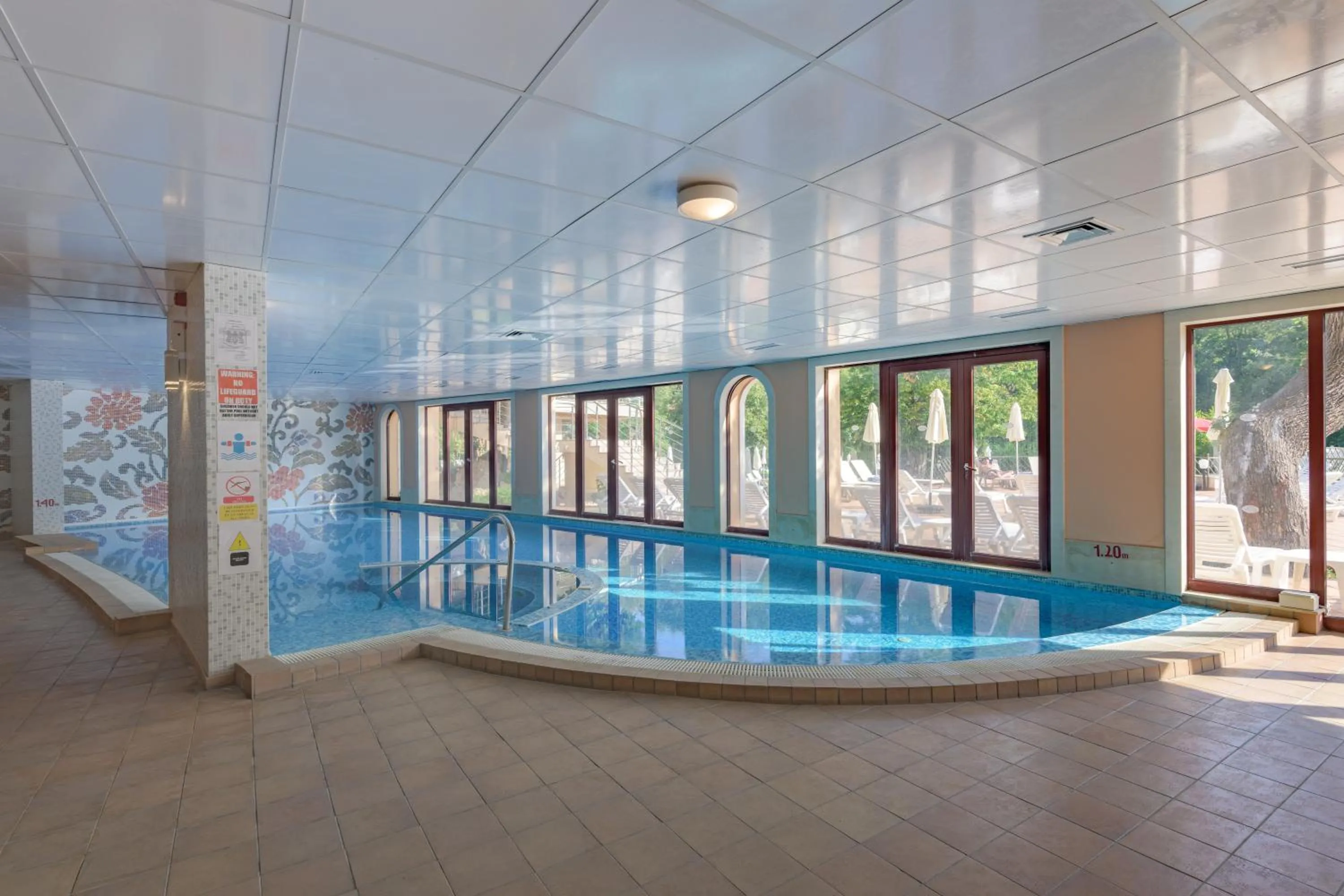 Swimming pool in Kristal Hotel - All inclusive - Fully renovated rooms 2025