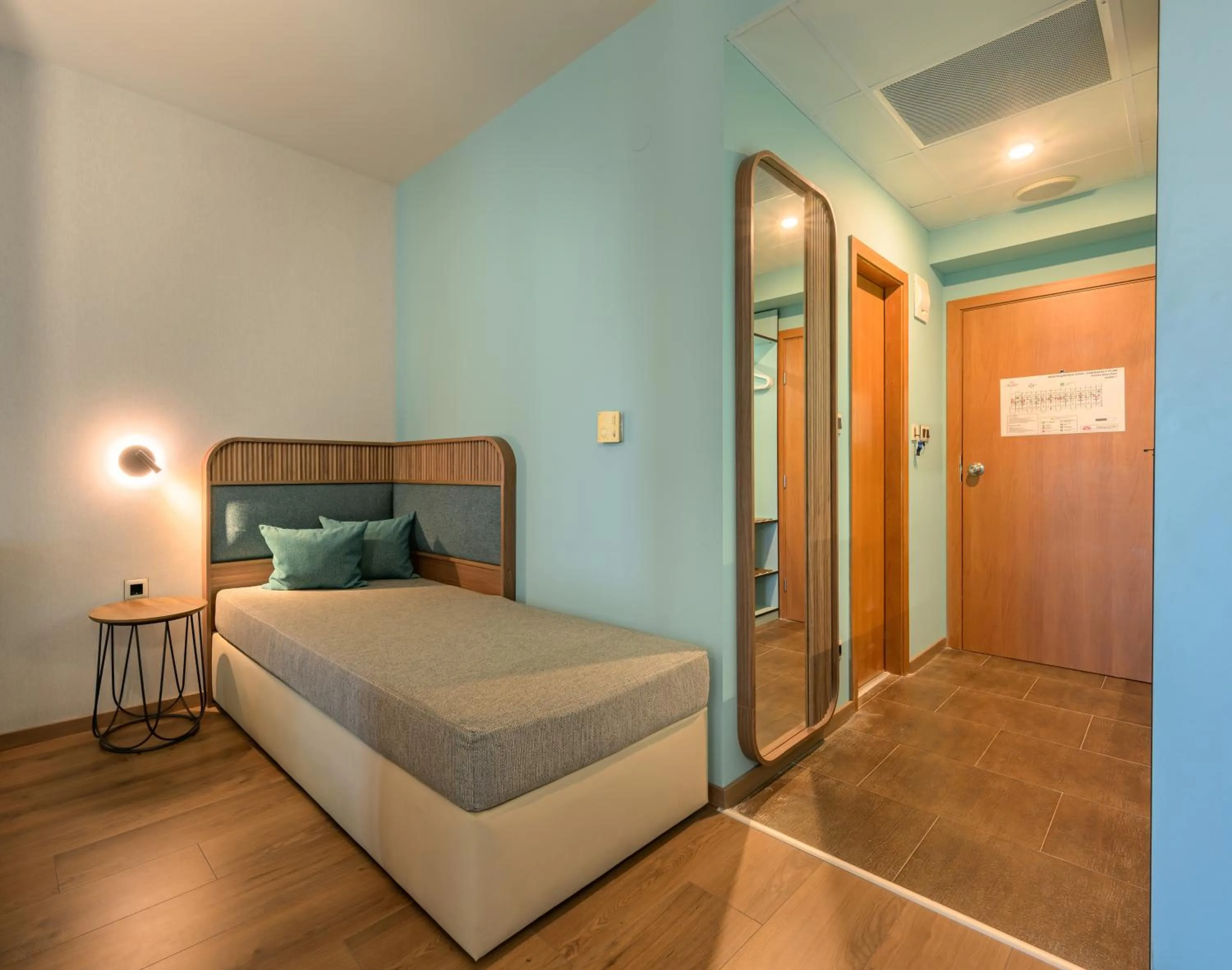 Bed in Kristal Hotel - All inclusive - Fully renovated rooms 2025