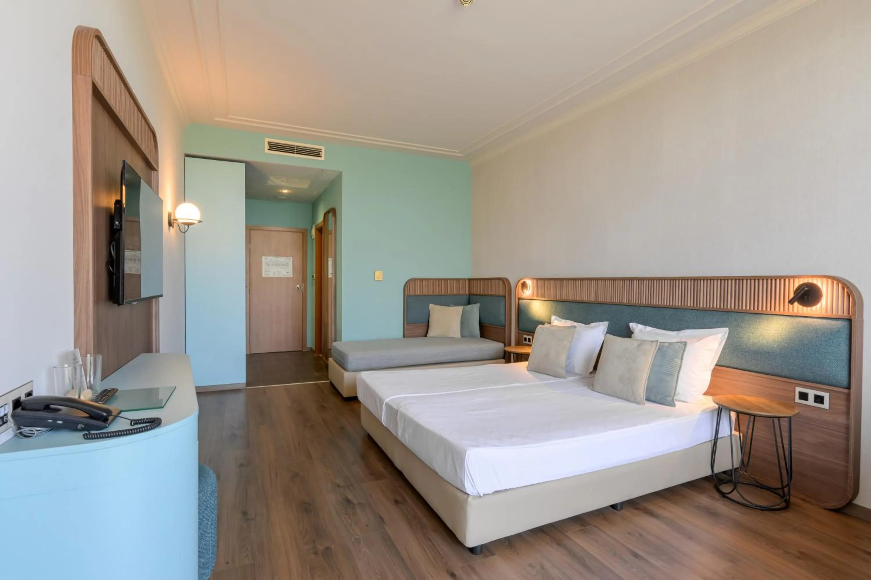 Bed in Kristal Hotel - All inclusive - Fully renovated rooms 2025