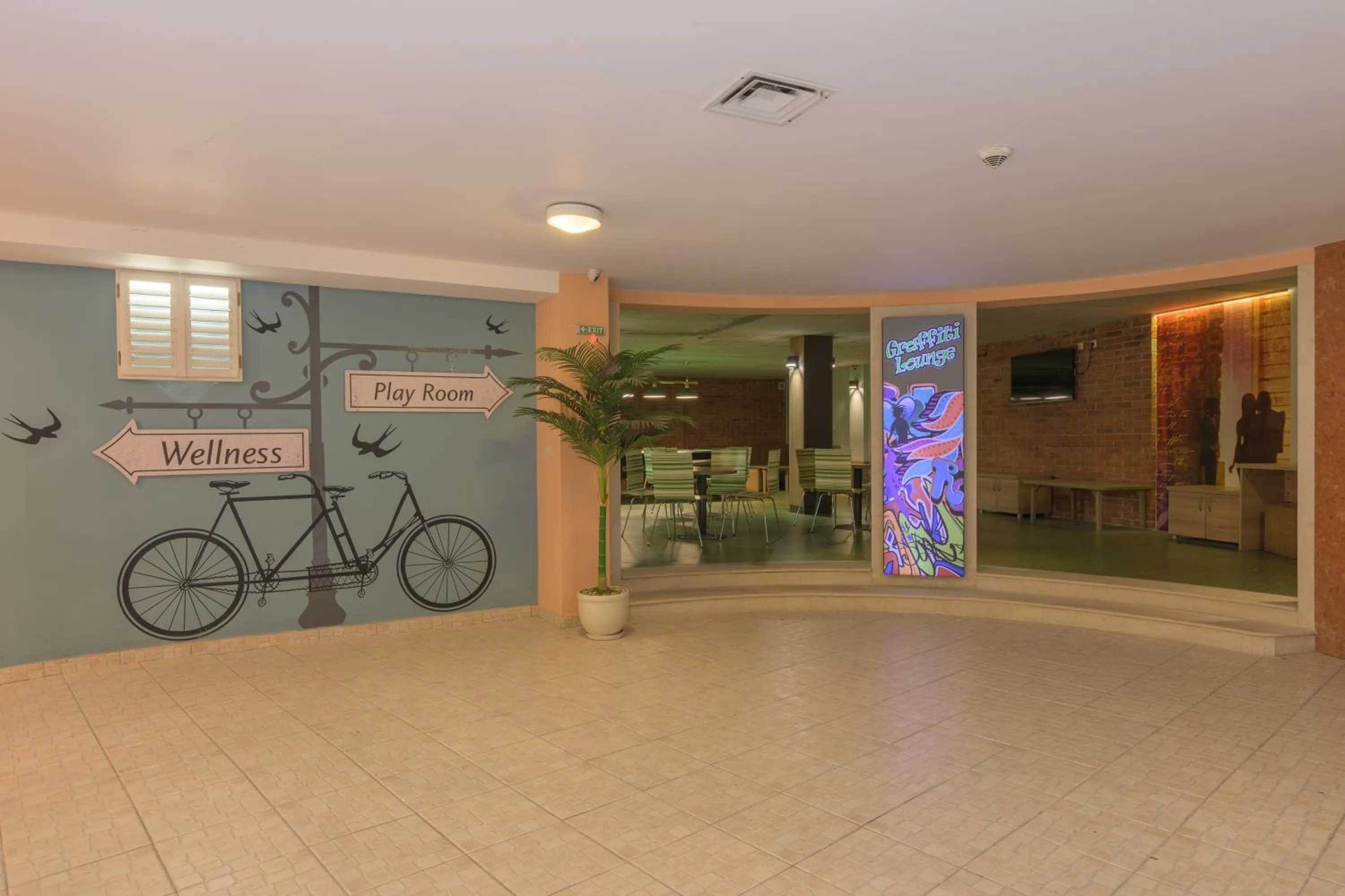 Game Room in Kristal Hotel - All inclusive - Fully renovated rooms 2025