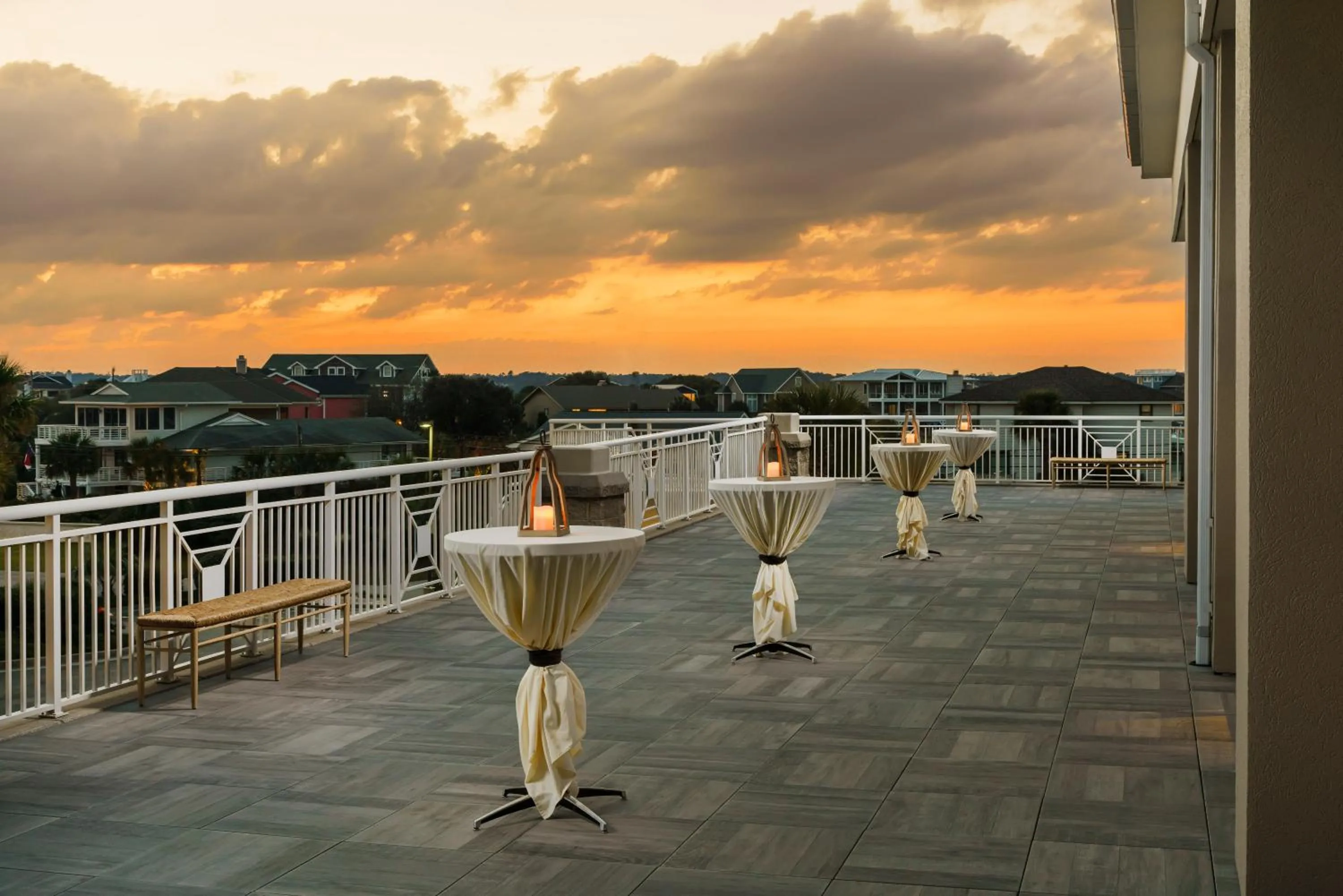 Balcony/Terrace in Holiday Inn Resort Lumina on Wrightsville Beach by IHG