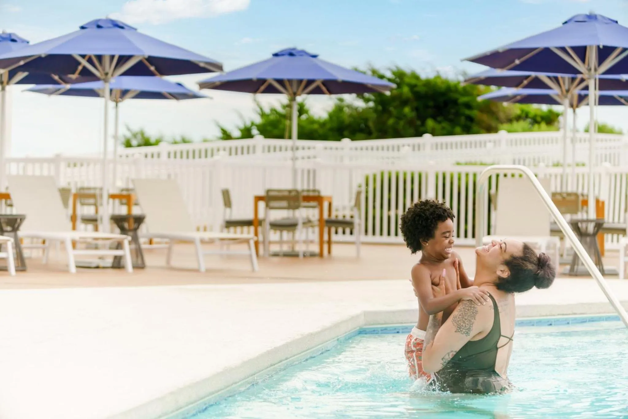 Swimming pool in Holiday Inn Resort Lumina on Wrightsville Beach by IHG