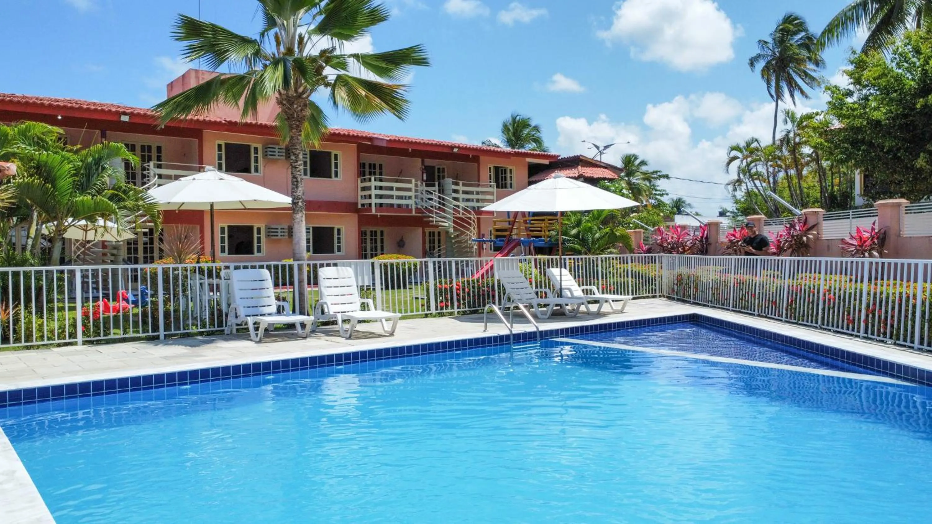 Property building in Pousada Flats Recanto Sonhos do Porto