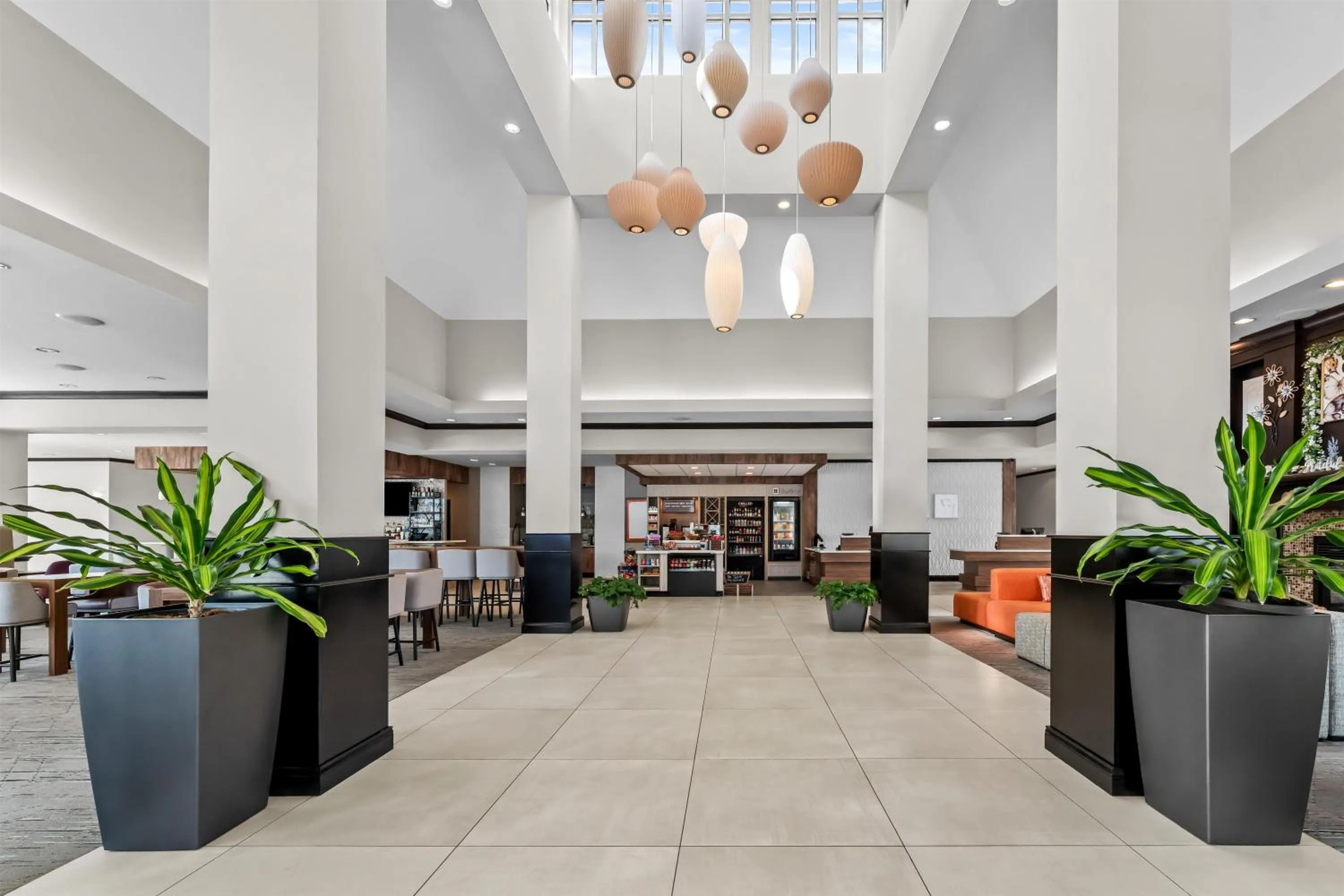 Lobby or reception in Hilton Garden Inn Warner Robins