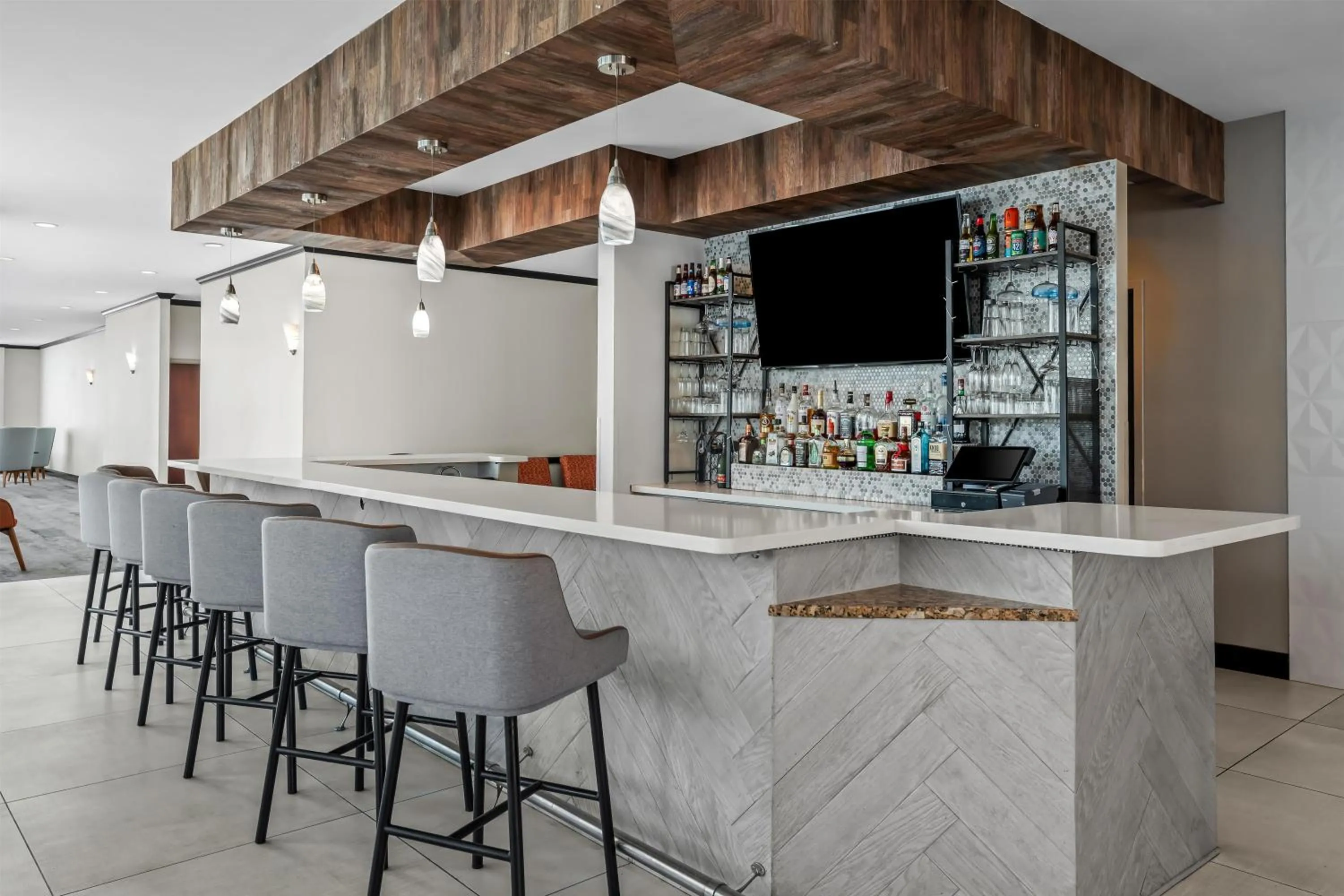 Lounge or bar in Hilton Garden Inn Warner Robins