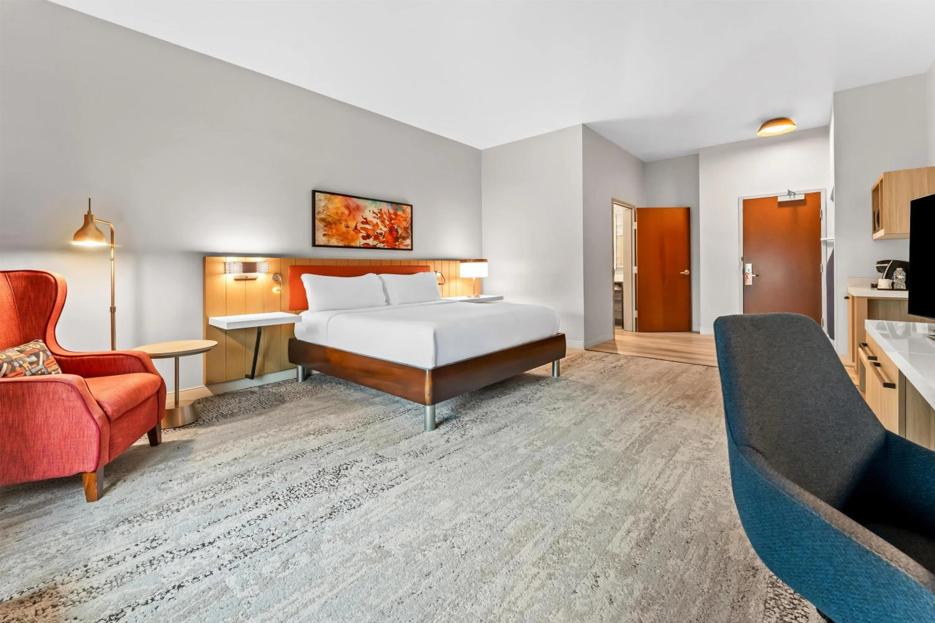 Bed in Hilton Garden Inn Warner Robins