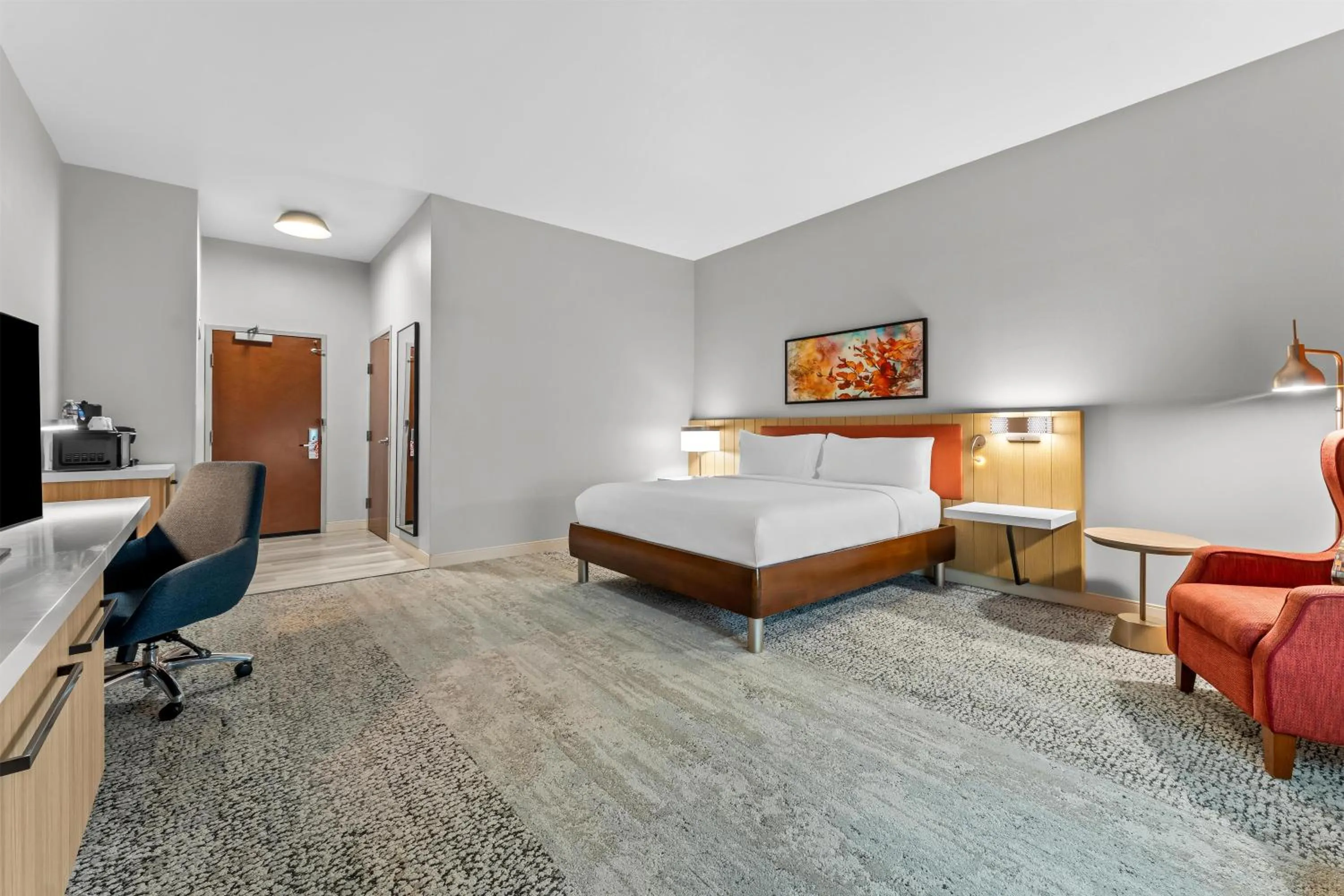 Bed in Hilton Garden Inn Warner Robins