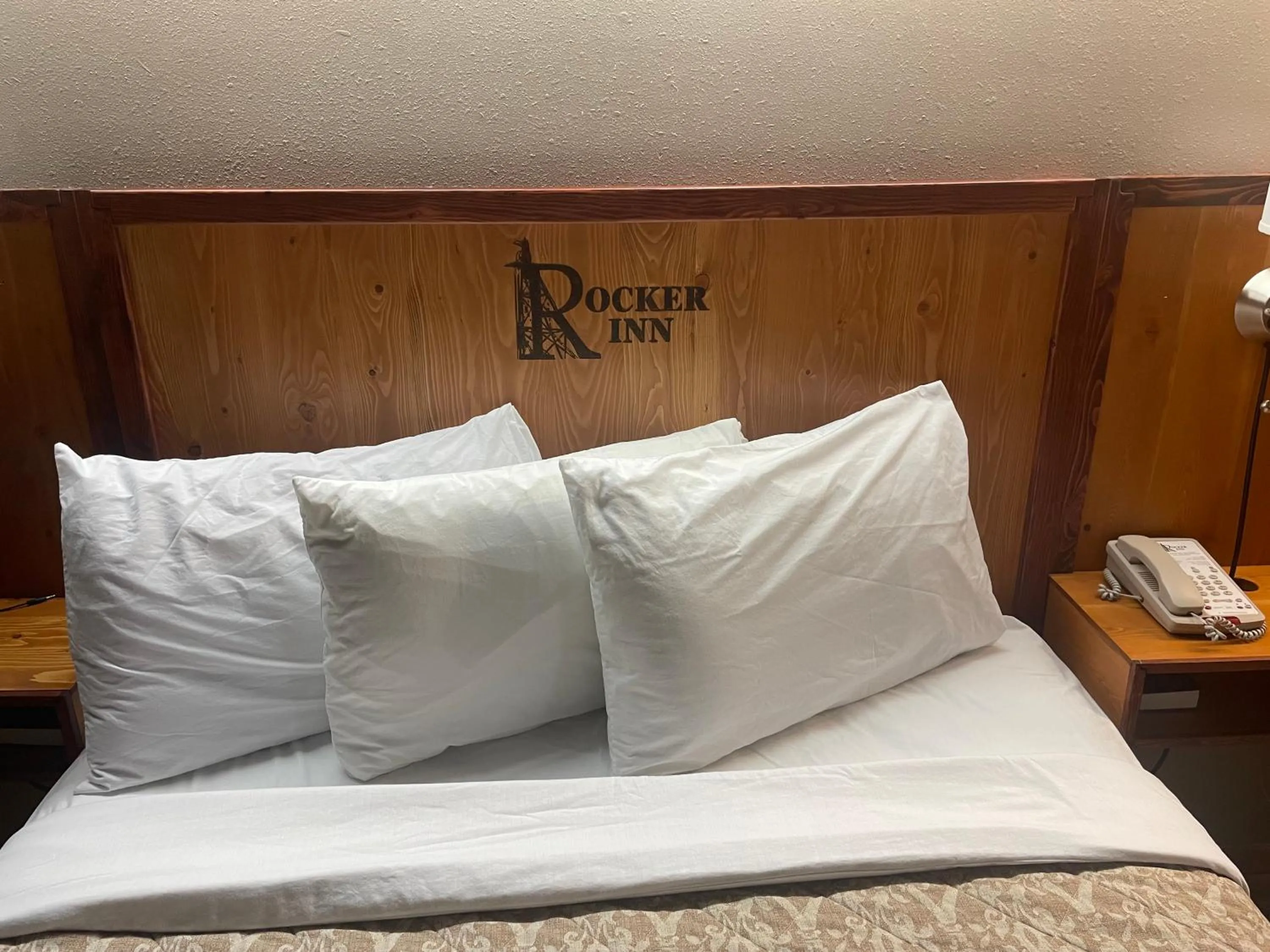 Bed in Rocker Inn