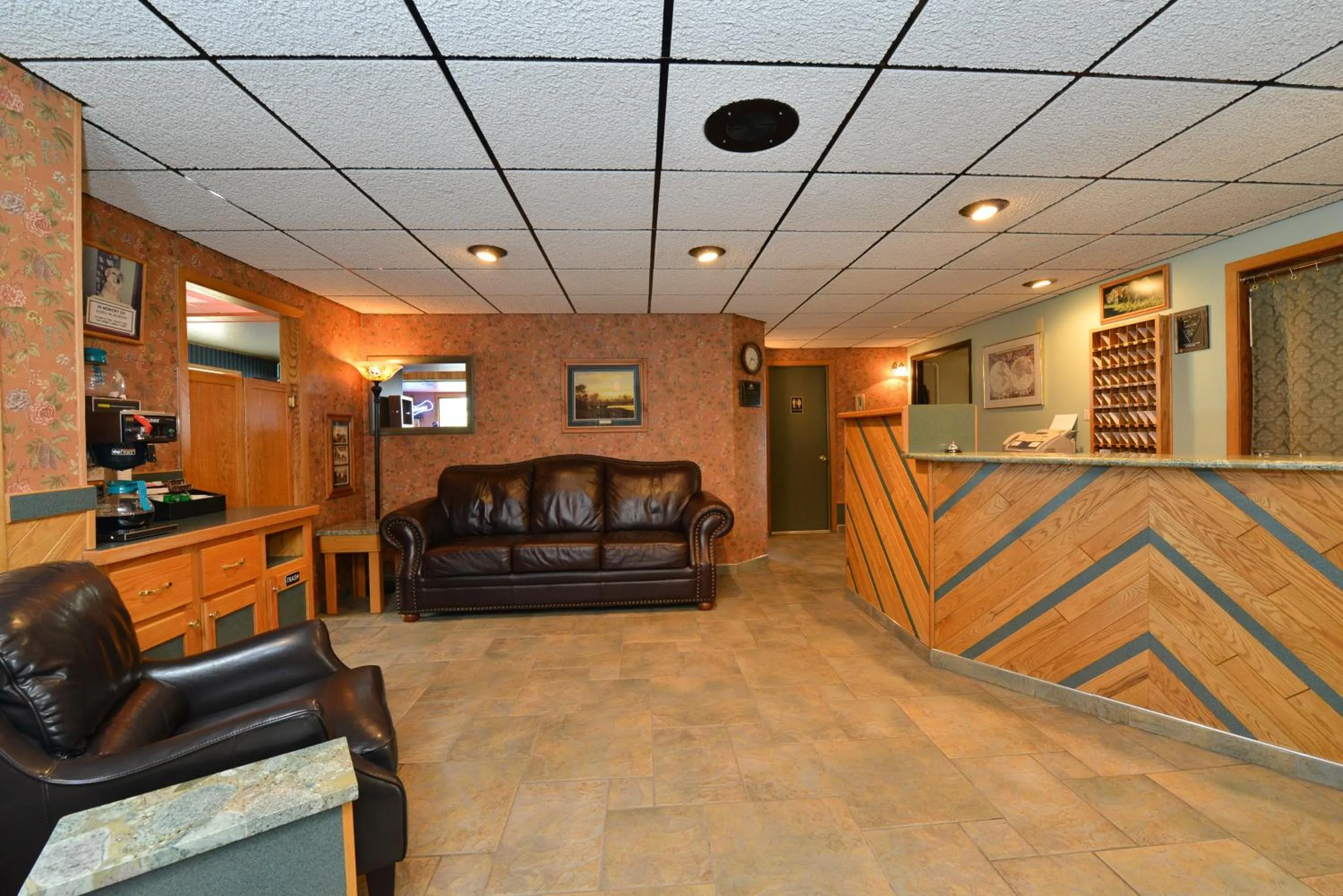 Lobby or reception in Rocker Inn