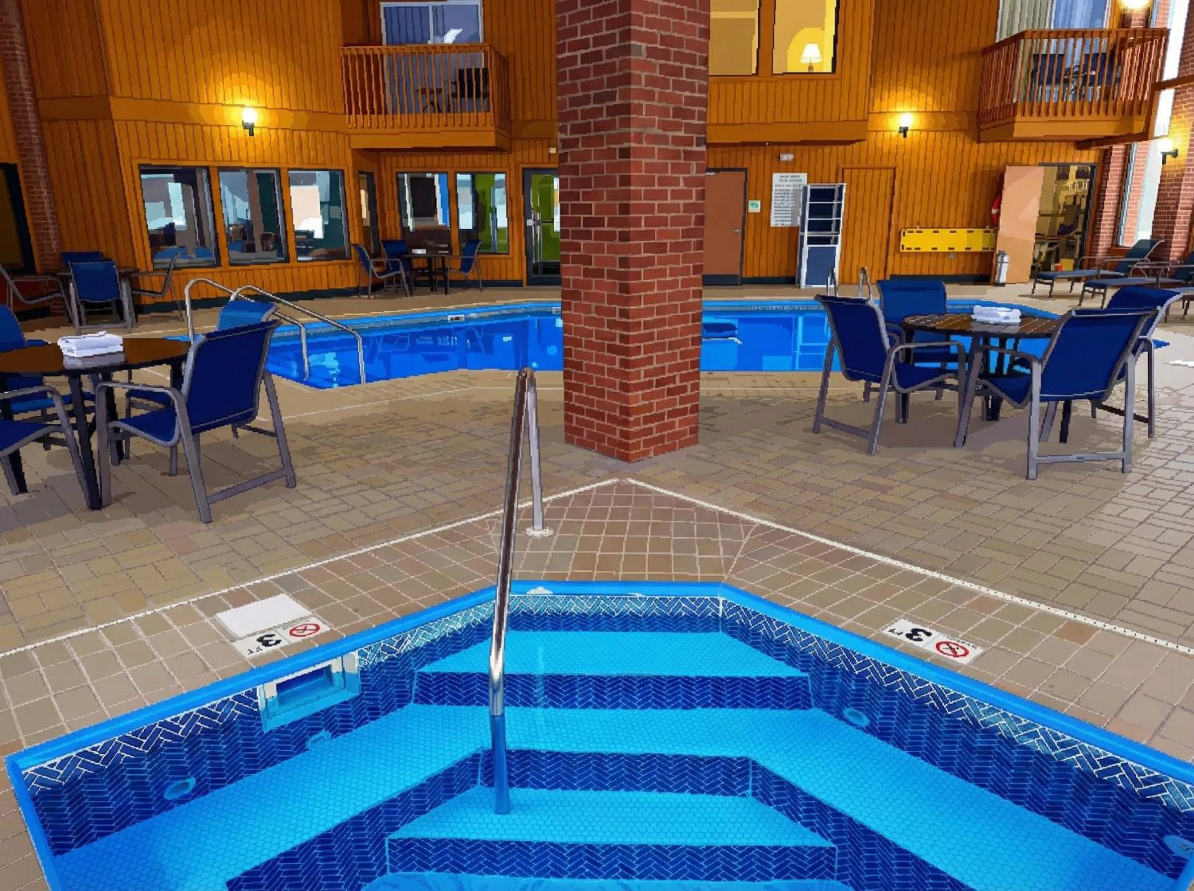 Hot Tub in Best Western Norwalk