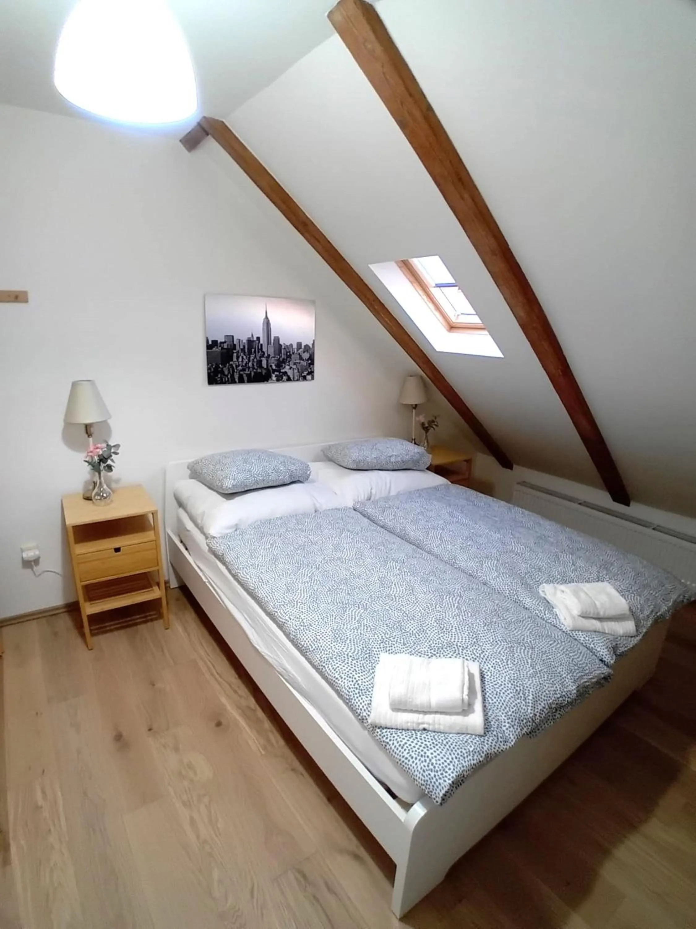 Bed in City Castle Aparthotel