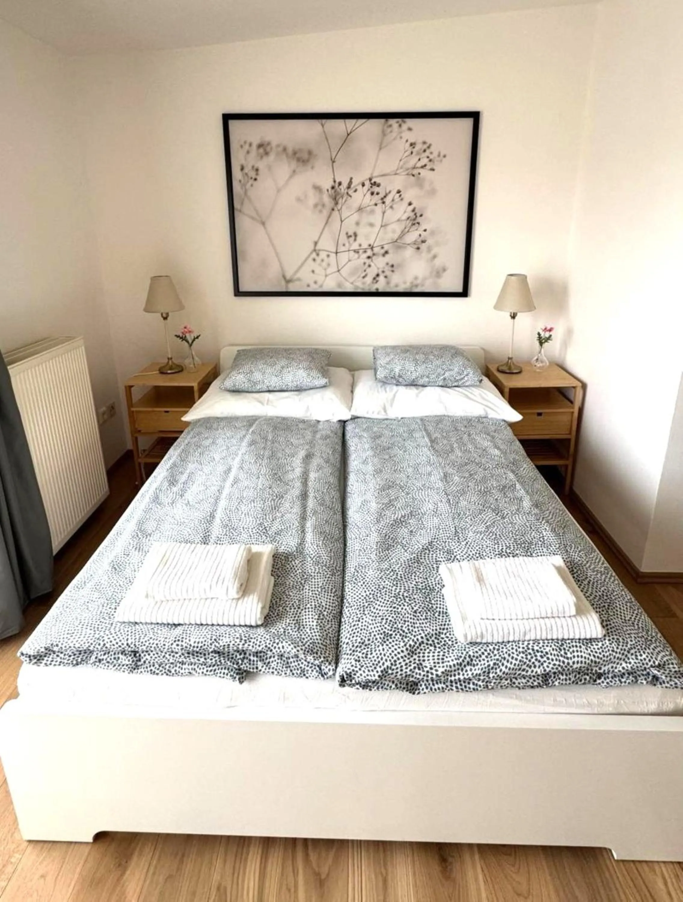 Bed in City Castle Aparthotel