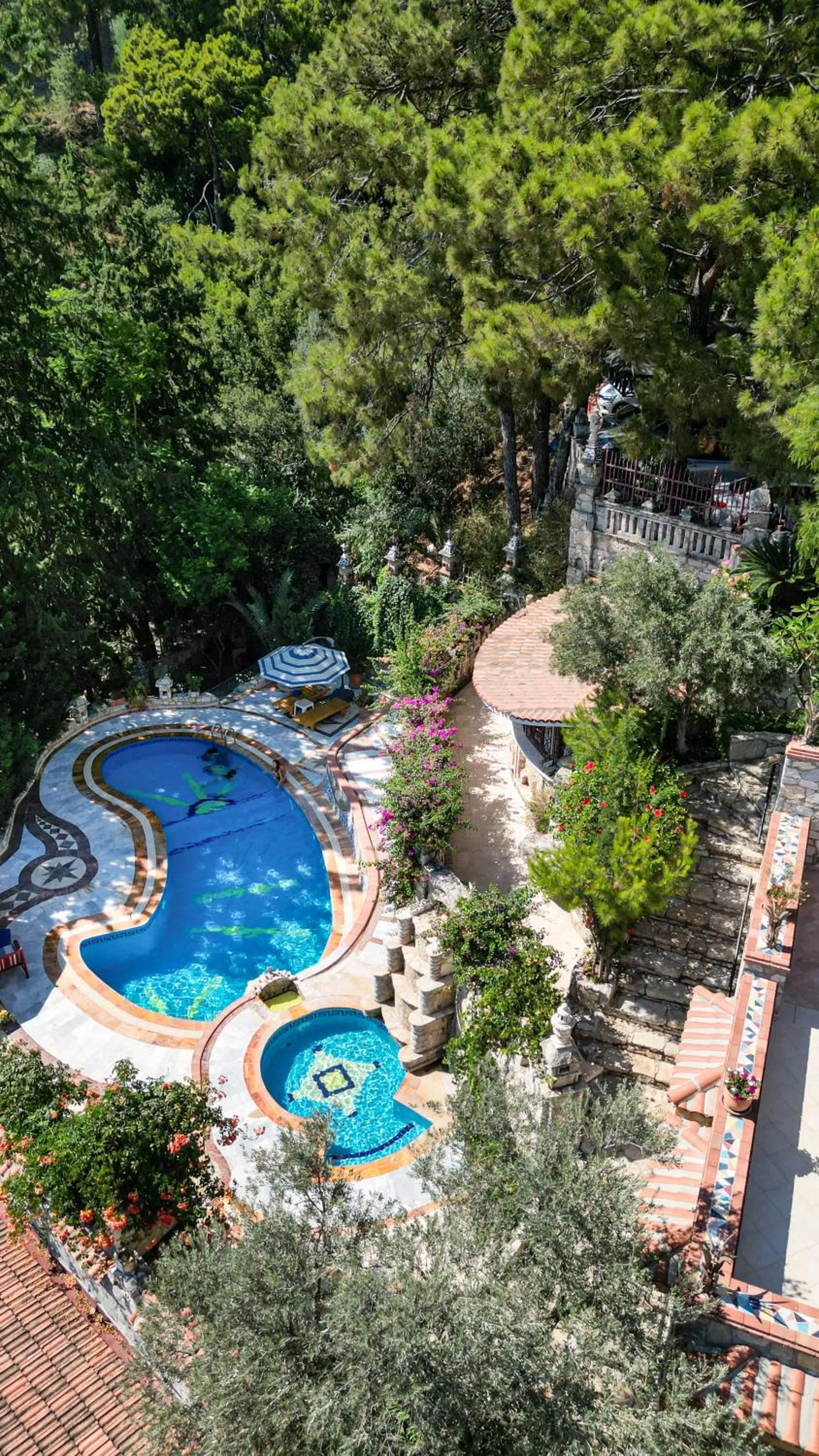 Spring in Villa Symbola